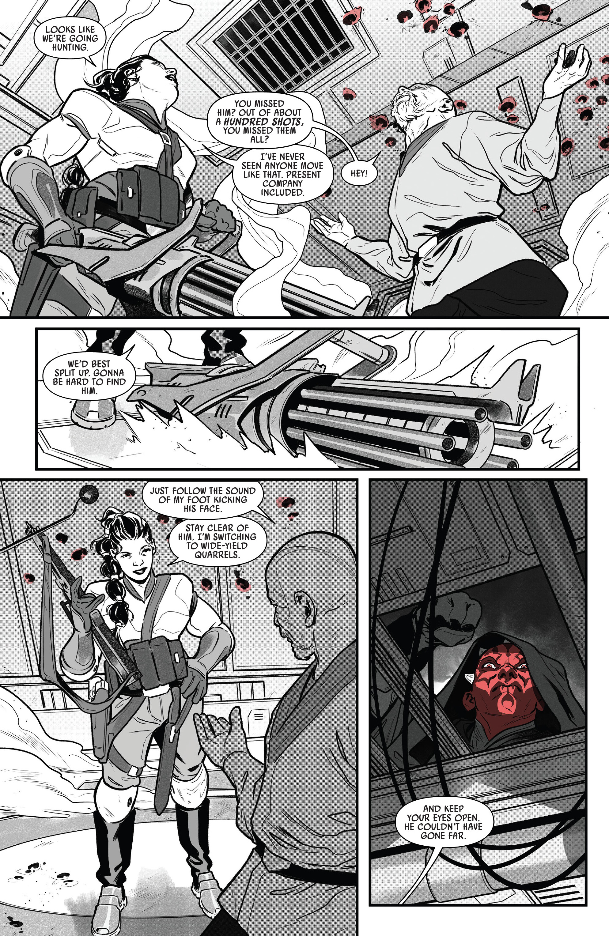 Star Wars: Darth Maul - Black, White & Red (2024-) issue 2 - Page 22