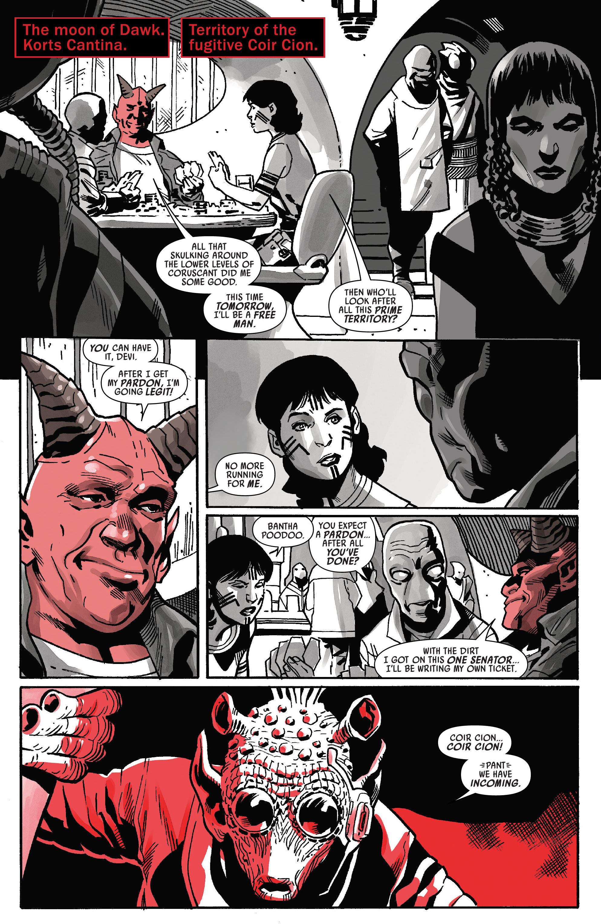 Star Wars: Darth Maul - Black, White & Red (2024-) issue 3 - Page 7