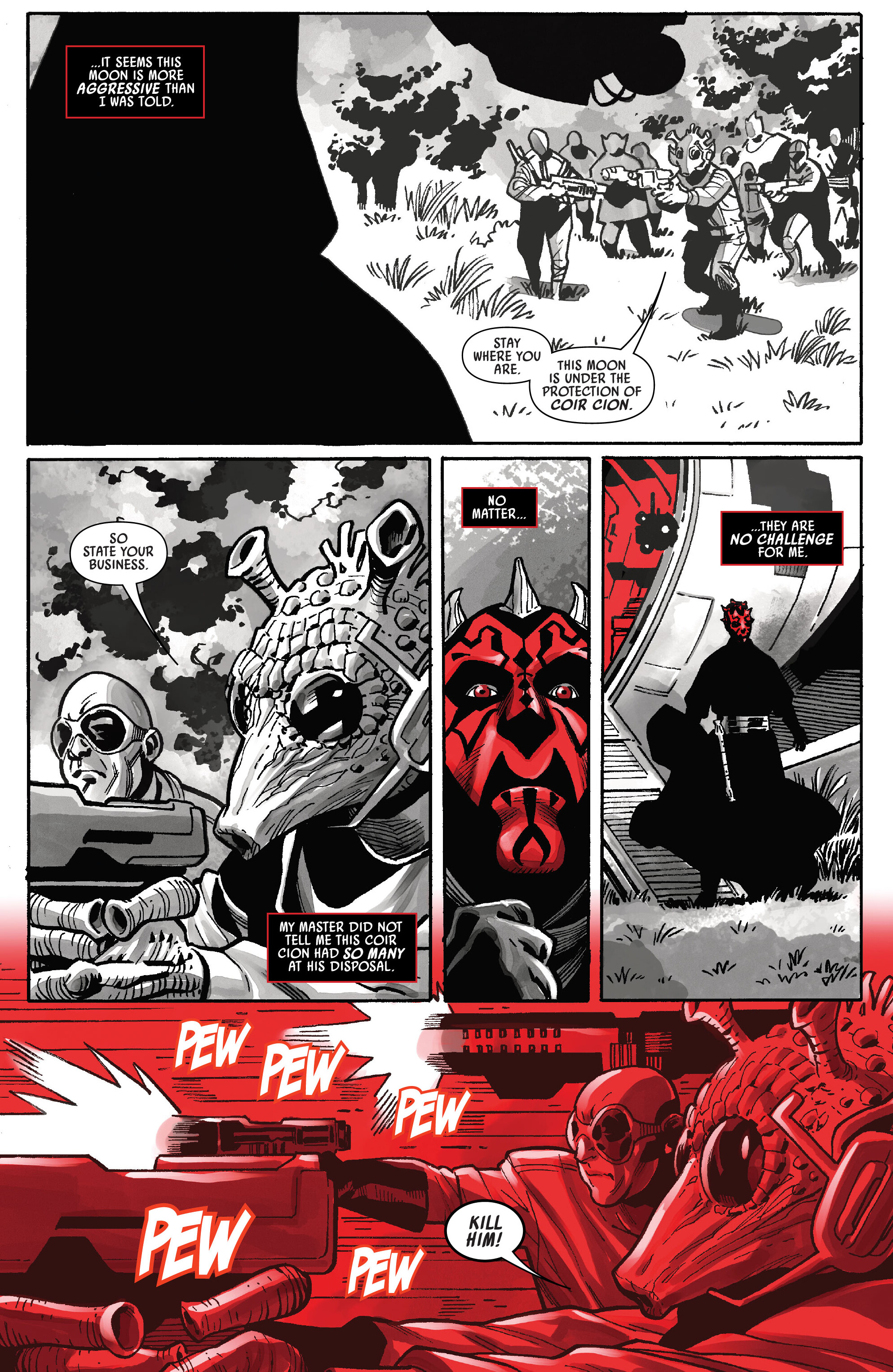 Star Wars: Darth Maul - Black, White & Red (2024-) issue 3 - Page 10