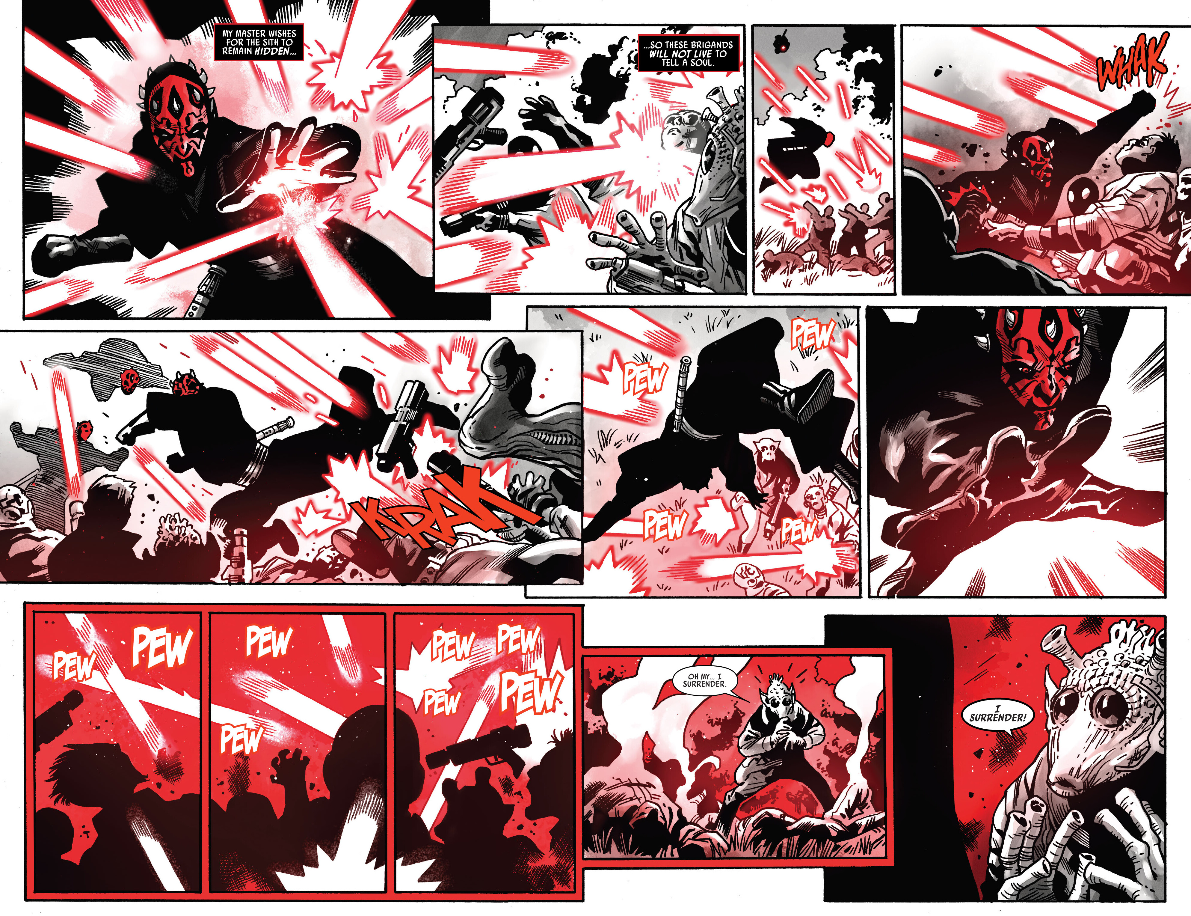 Star Wars: Darth Maul - Black, White & Red (2024-) issue 3 - Page 11