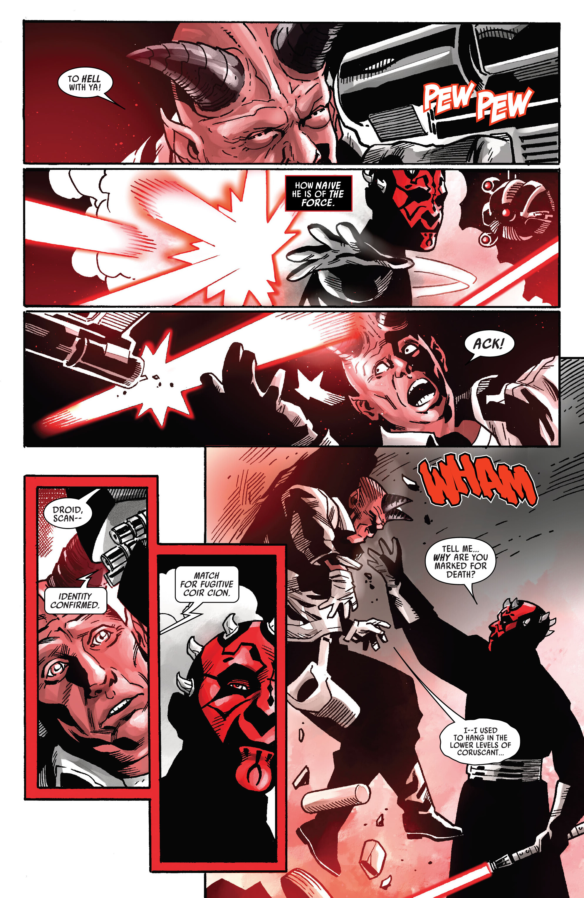 Star Wars: Darth Maul - Black, White & Red (2024-) issue 3 - Page 22