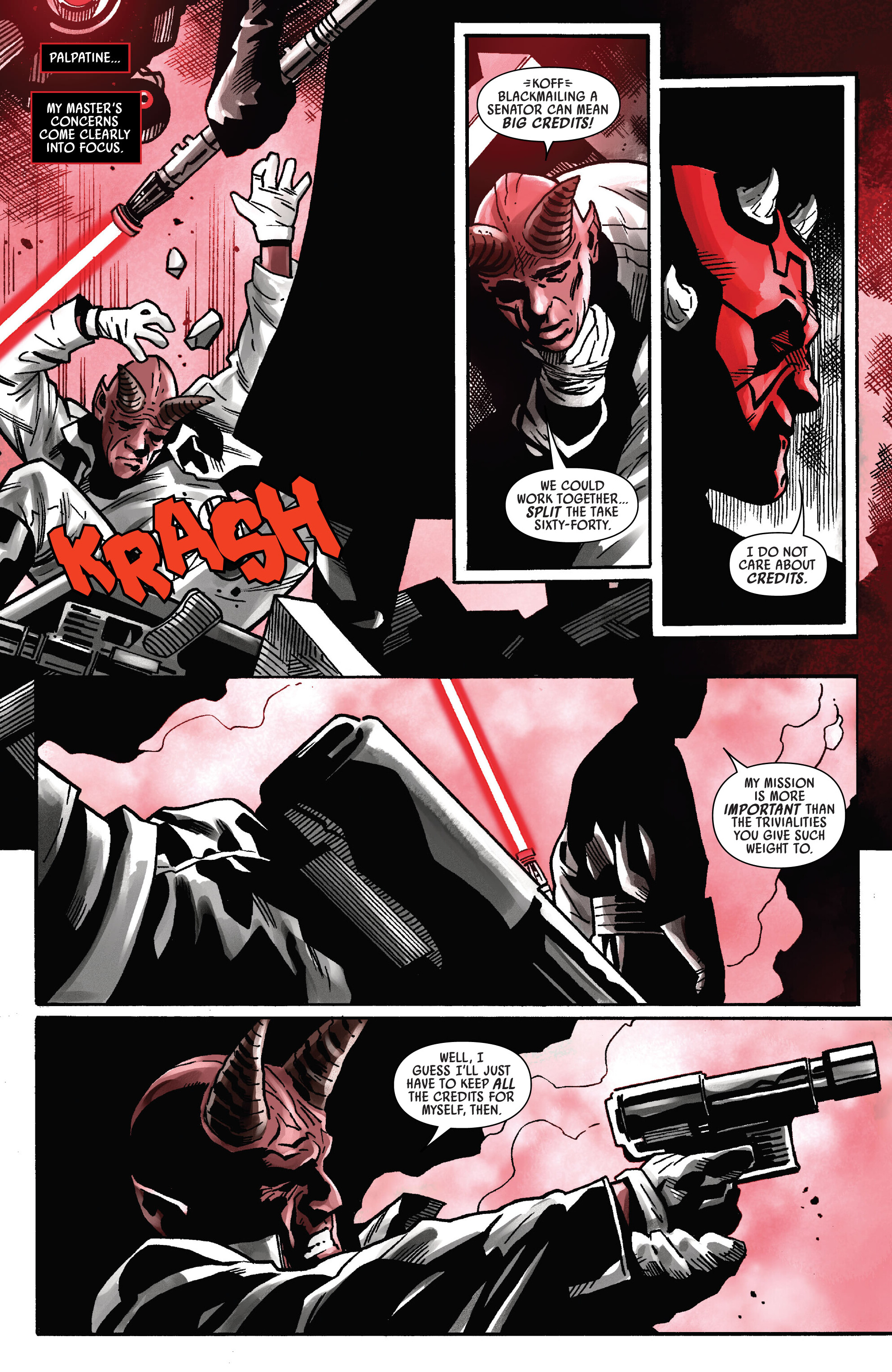 Star Wars: Darth Maul - Black, White & Red (2024-) issue 3 - Page 25