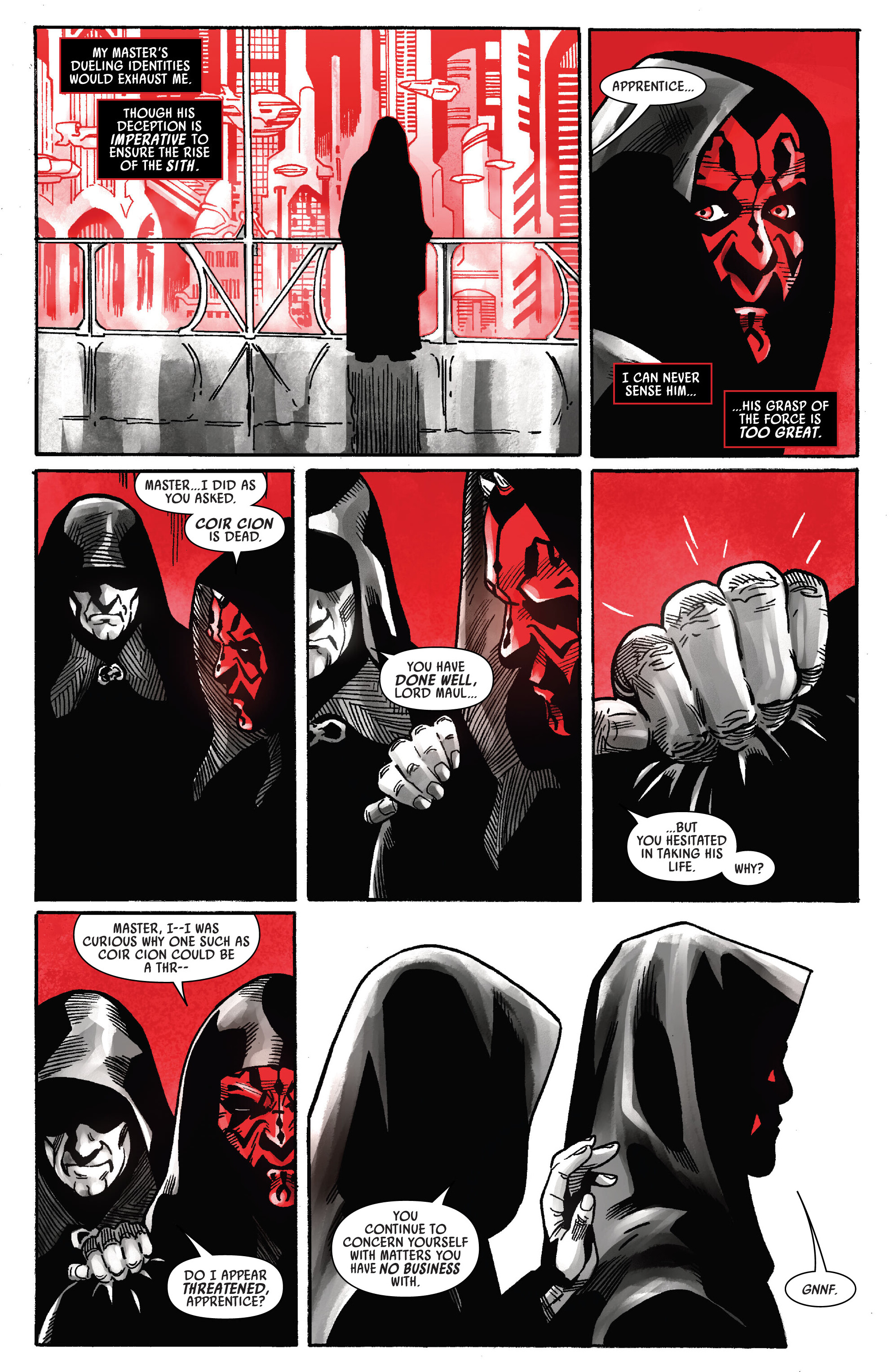 Star Wars: Darth Maul - Black, White & Red (2024-) issue 3 - Page 28