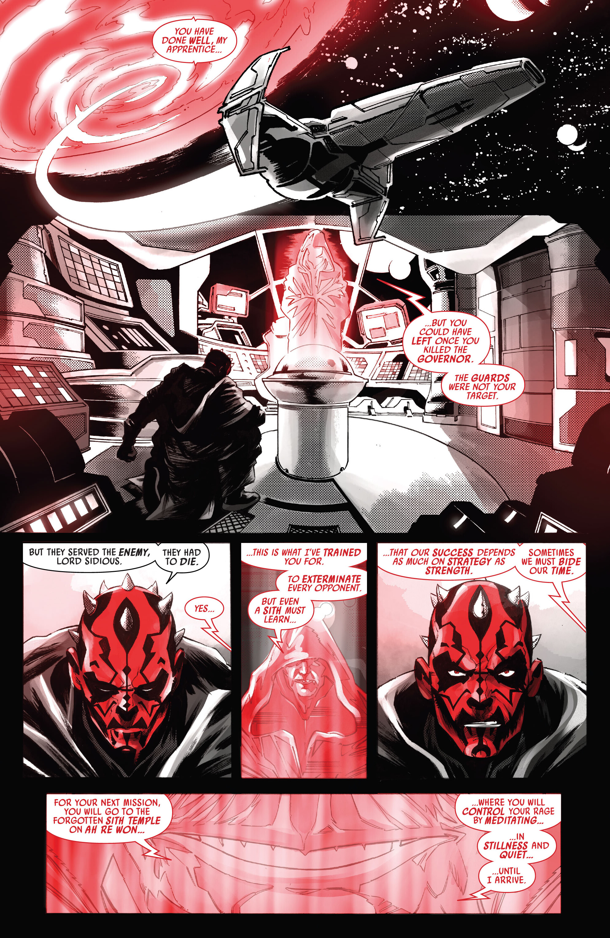 Star Wars: Darth Maul - Black, White & Red (2024-) issue 4 - Page 5