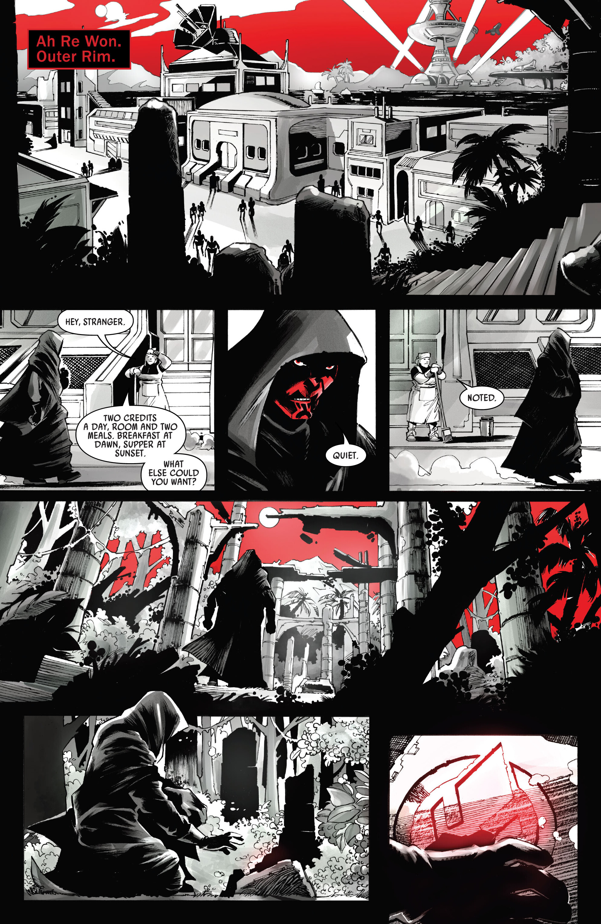 Star Wars: Darth Maul - Black, White & Red (2024-) issue 4 - Page 6