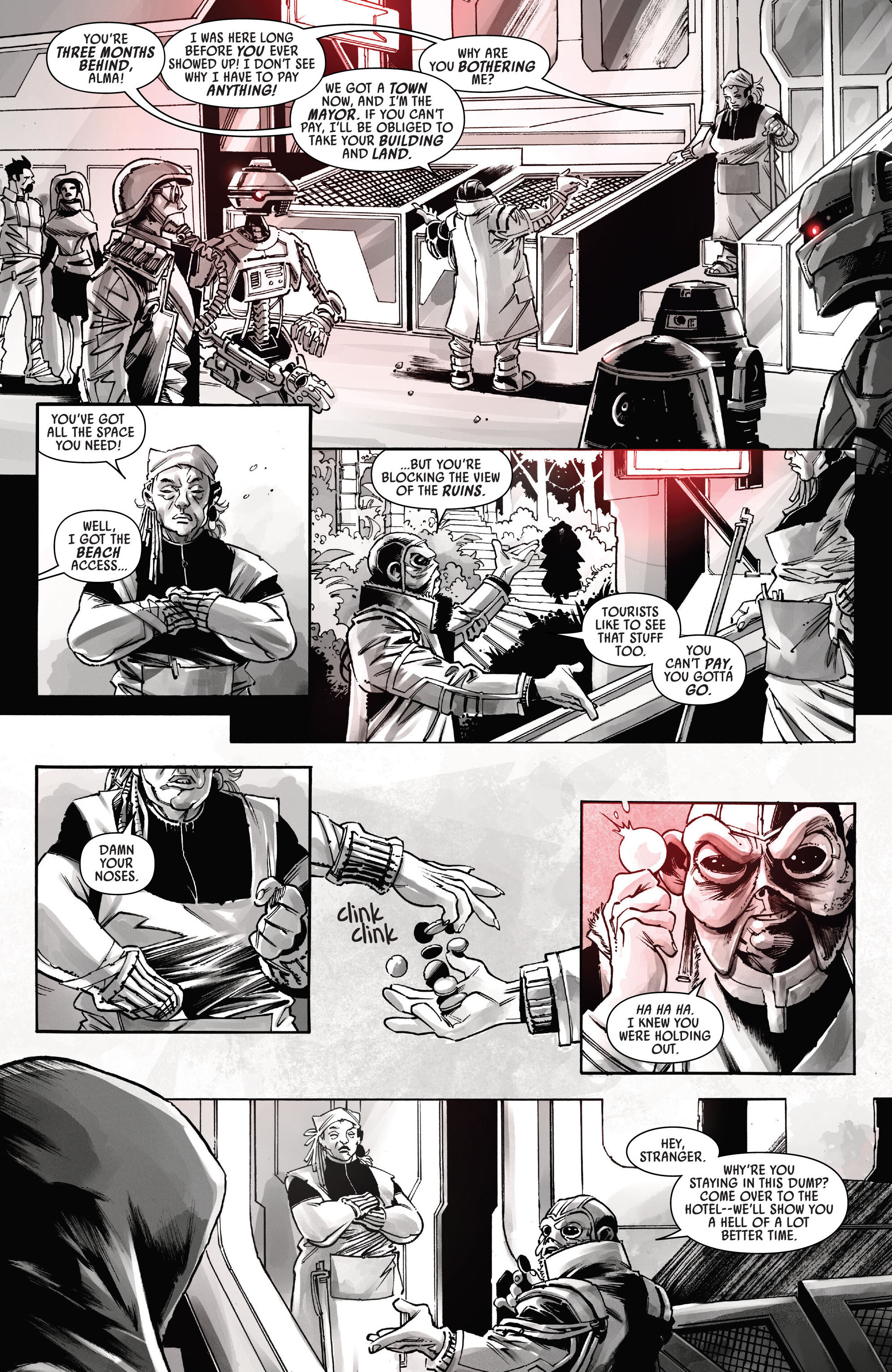 Star Wars: Darth Maul - Black, White & Red (2024-) issue 4 - Page 8