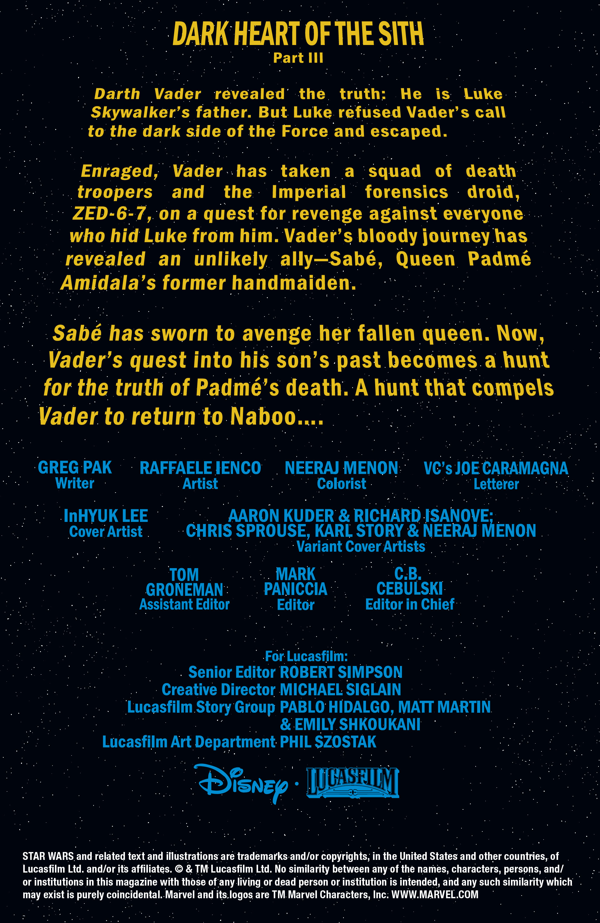 Star Wars: Darth Vader (2020-): Chapter 3 - Page 2