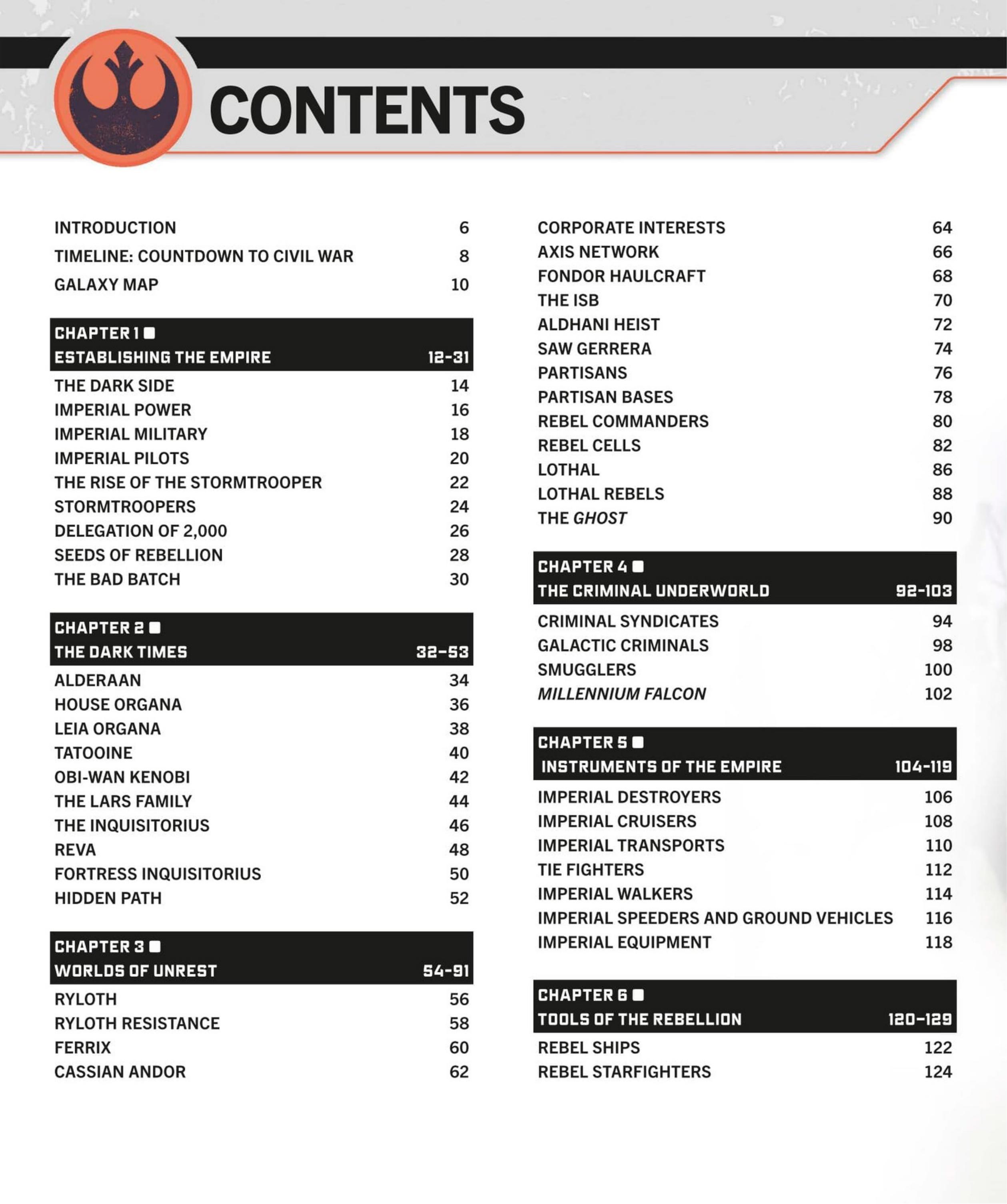 Star Wars Dawn of Rebellion The Visual Guide (2023) issue 1 - Page 6