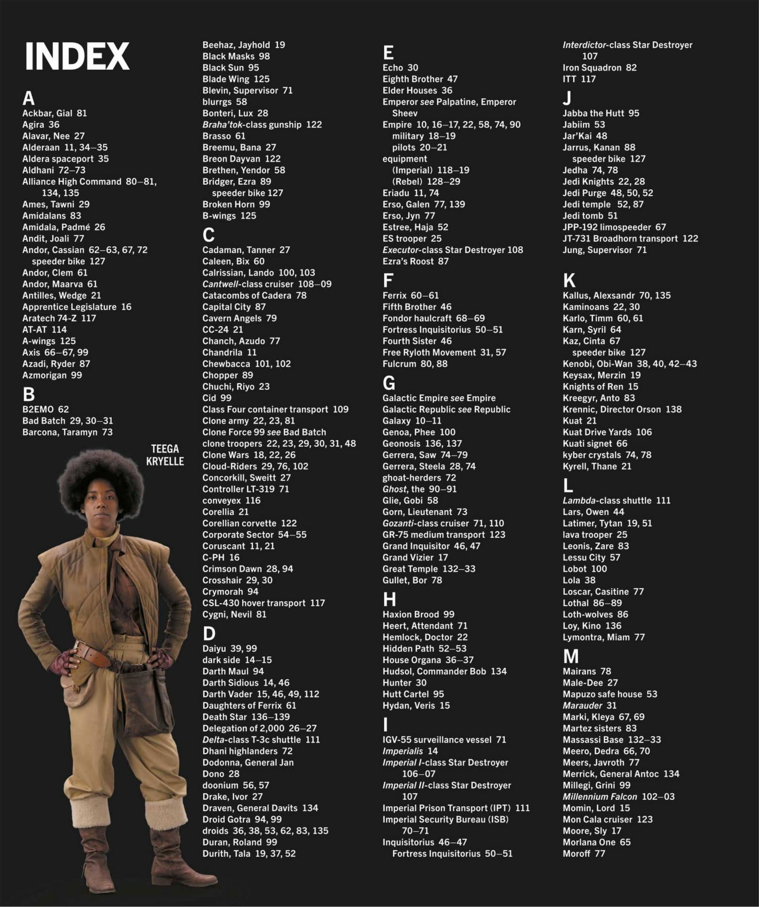 Star Wars Dawn of Rebellion The Visual Guide (2023) issue 1 - Page 144