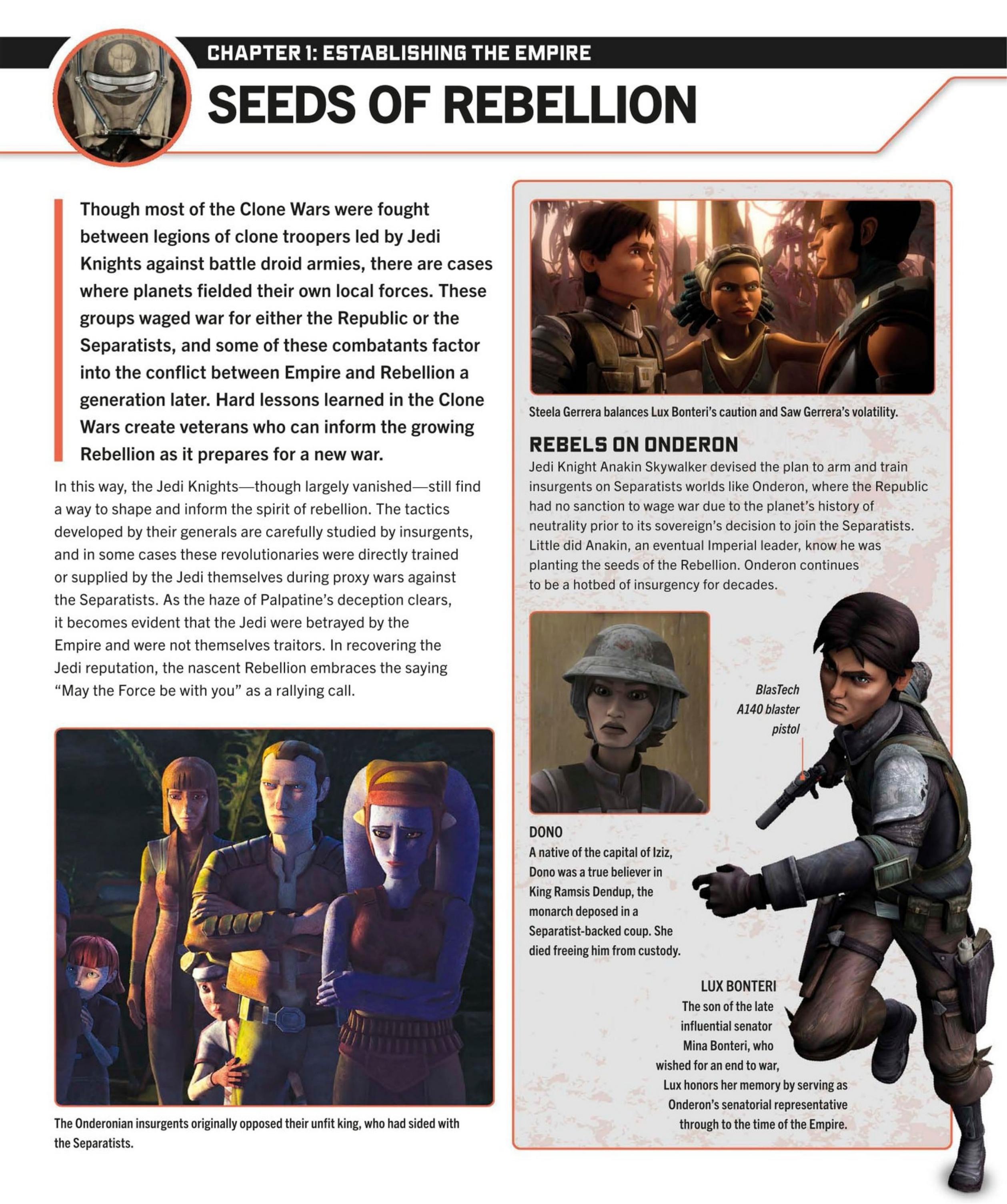 Star Wars Dawn of Rebellion The Visual Guide (2023) issue 1 - Page 30