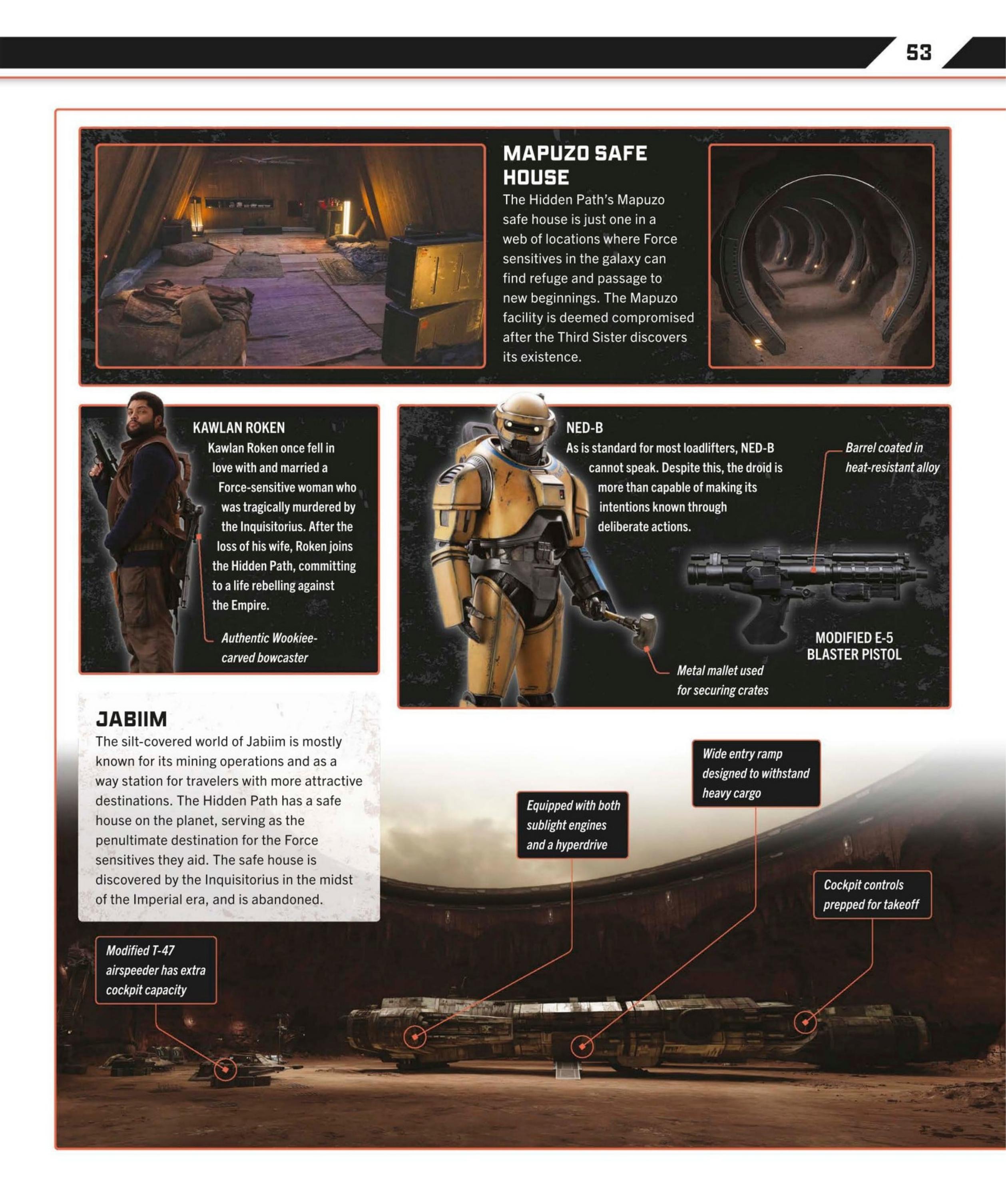 Star Wars Dawn of Rebellion The Visual Guide (2023) issue 1 - Page 55