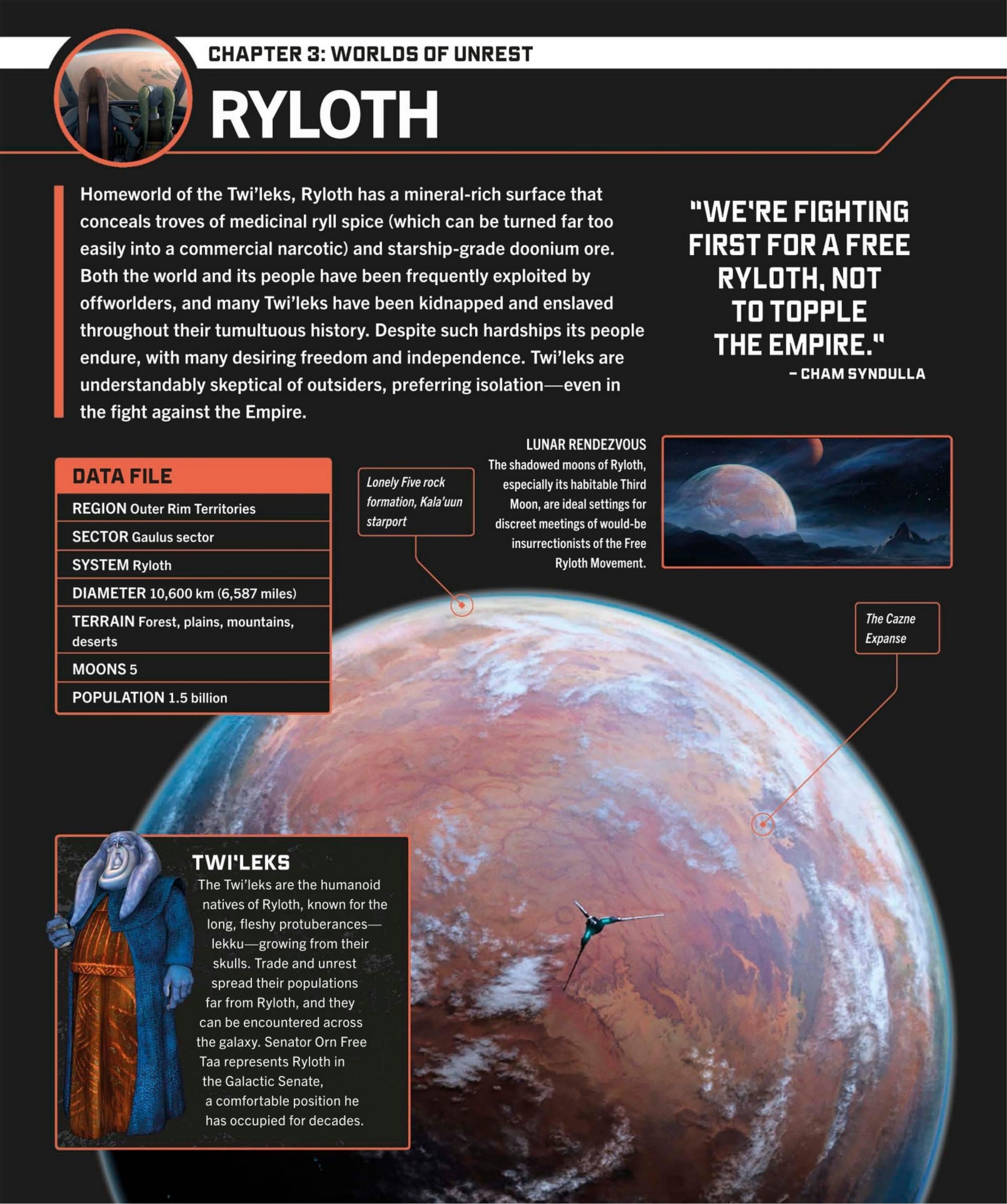 Star Wars Dawn of Rebellion The Visual Guide (2023) issue 1 - Page 58