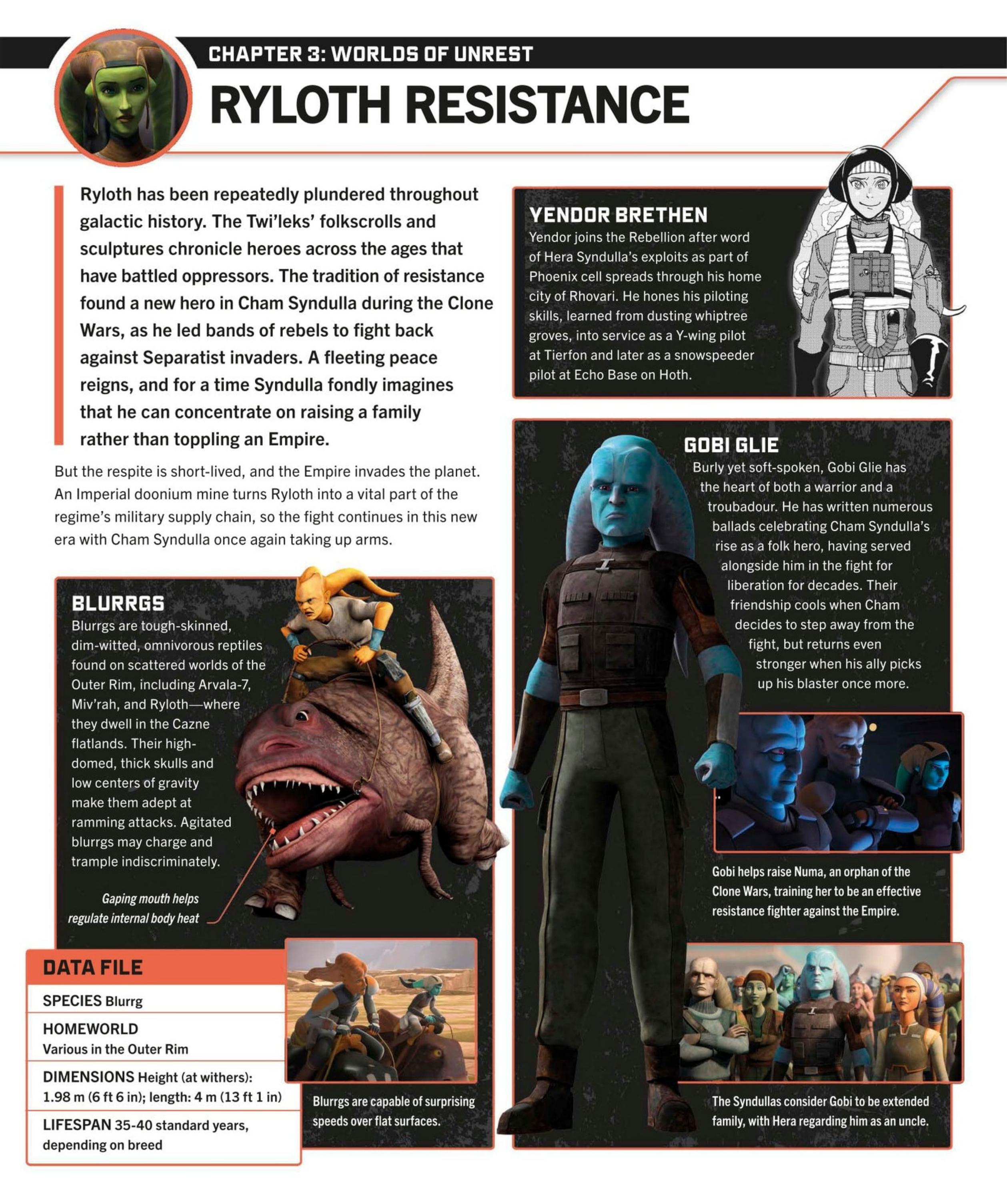 Star Wars Dawn of Rebellion The Visual Guide (2023) issue 1 - Page 60