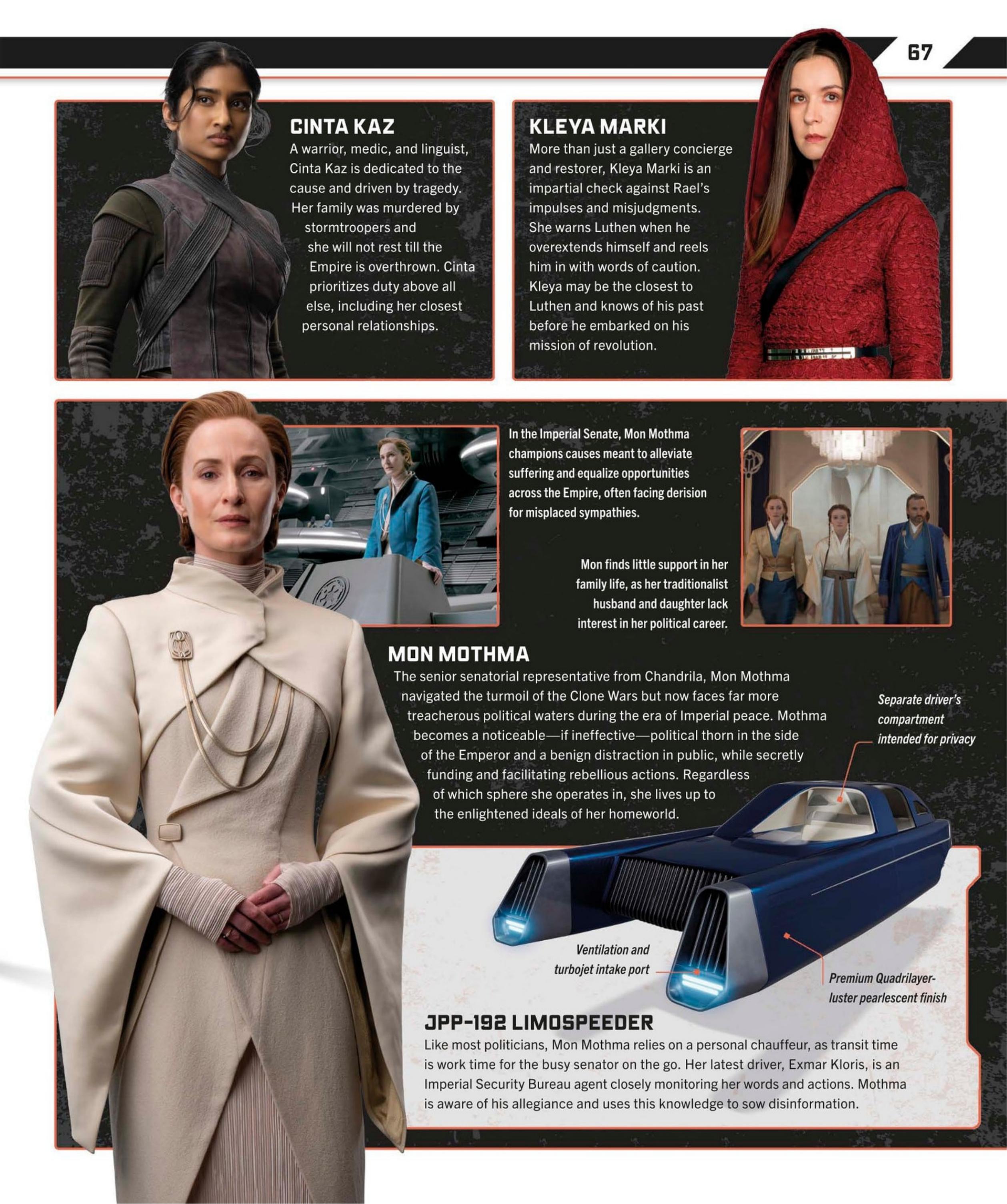 Star Wars Dawn of Rebellion The Visual Guide (2023) issue 1 - Page 69