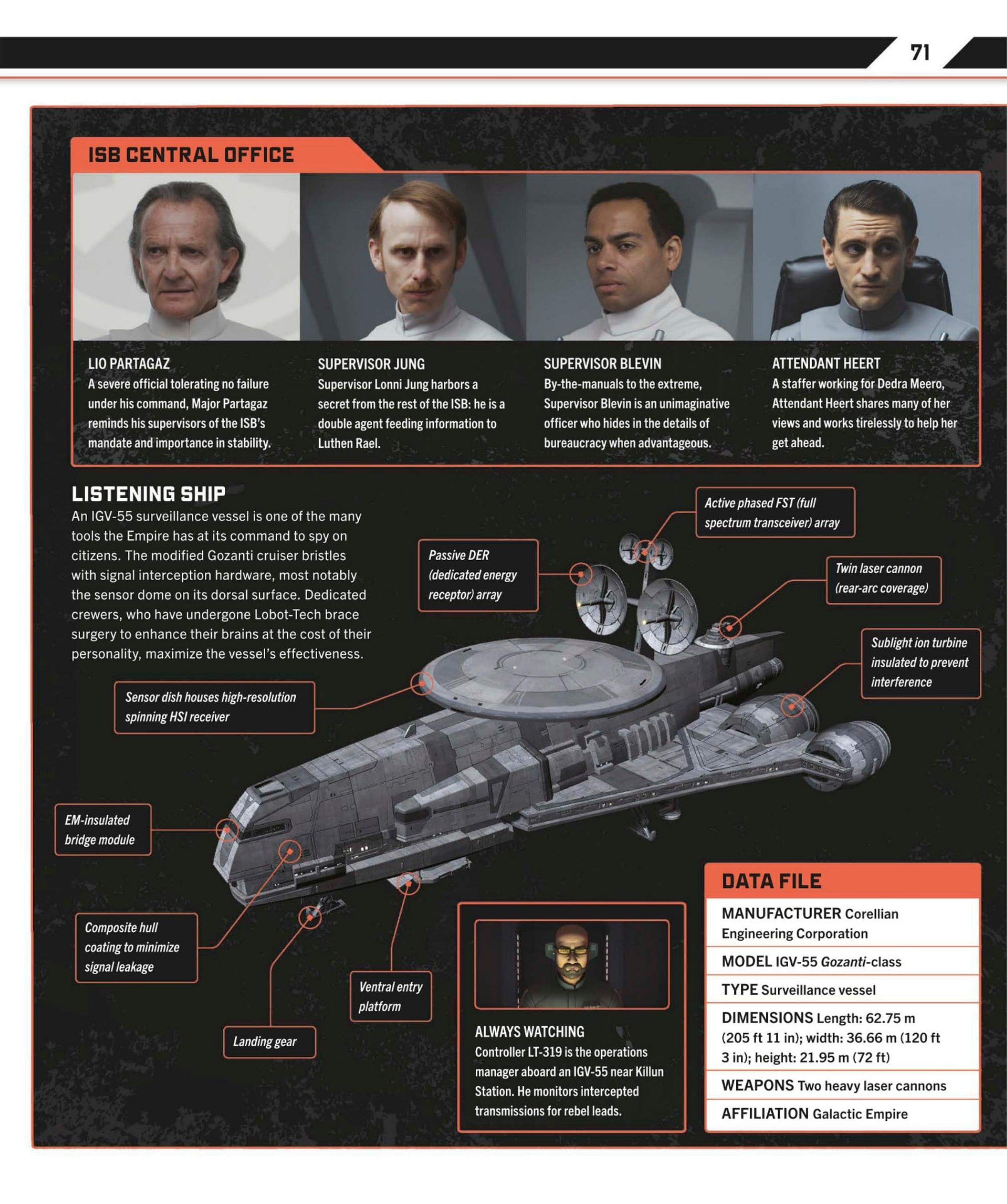 Star Wars Dawn of Rebellion The Visual Guide (2023) issue 1 - Page 73