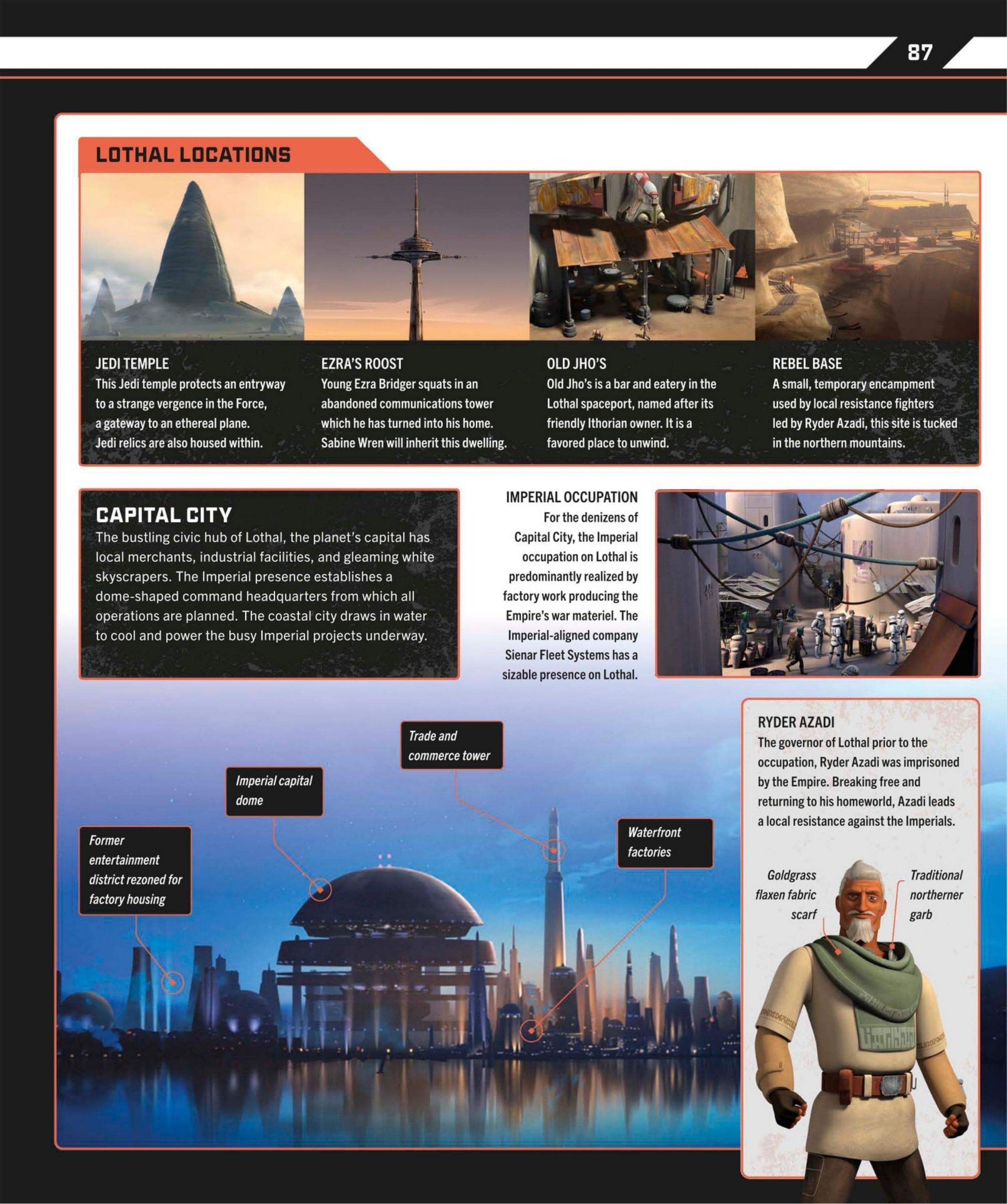 Star Wars Dawn of Rebellion The Visual Guide (2023) issue 1 - Page 89