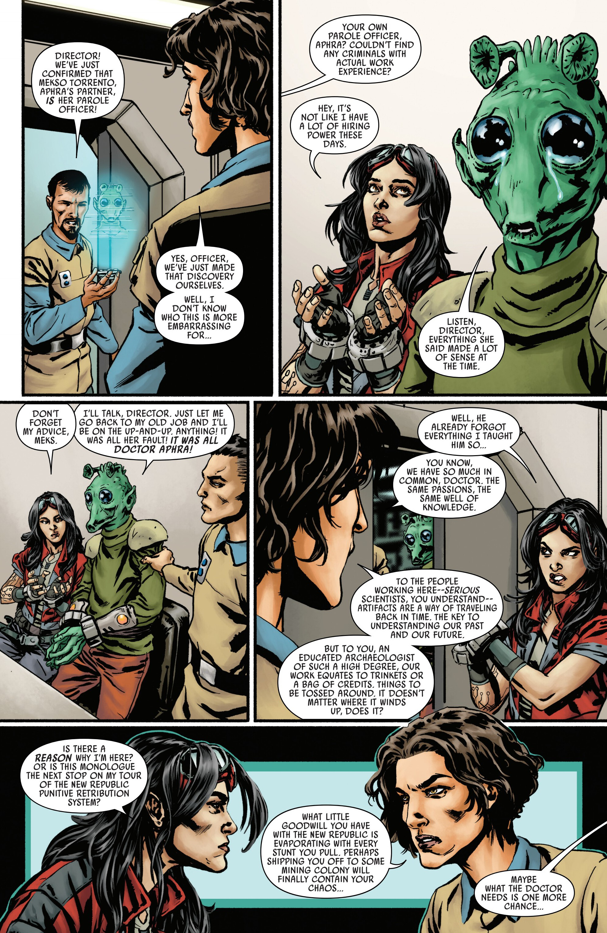 Star Wars: Doctor Aphra – Chaos Agent (2025-): Chapter 1 - Page 9