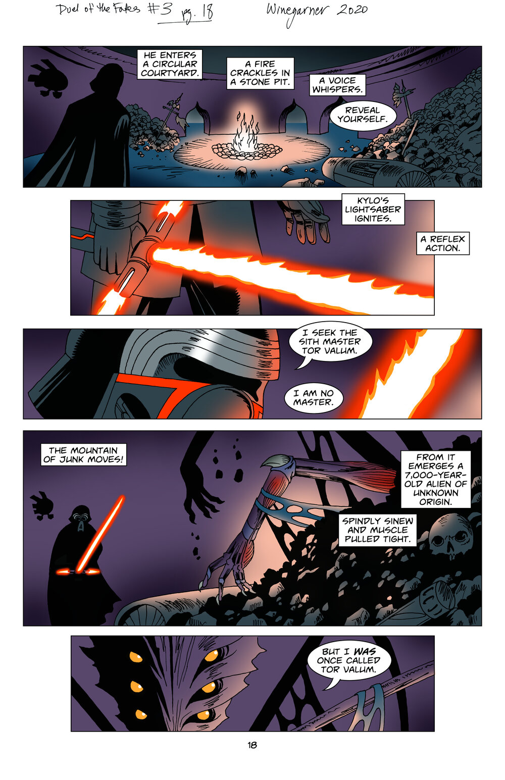 <{ $series->title }} issue 3 - Page 19