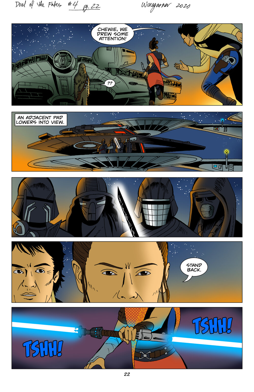 Star Wars: Duel of the Fates (2020-2021) issue 4 - Page 23