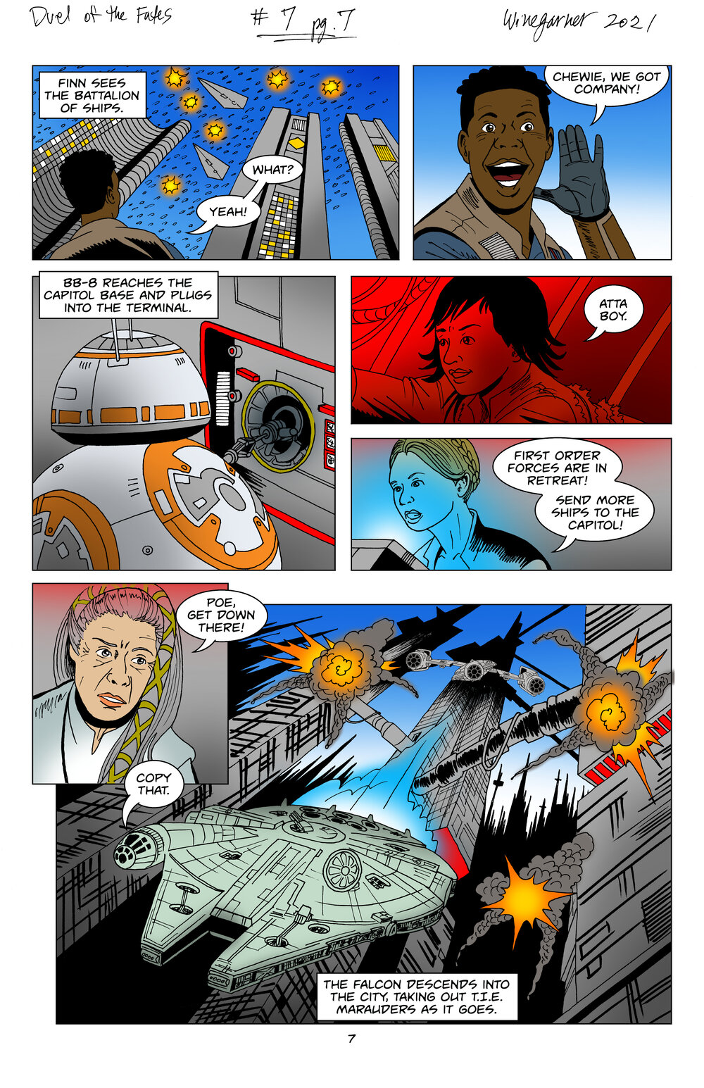 Star Wars: Duel of the Fates (2020-2021) issue 7 - Page 8