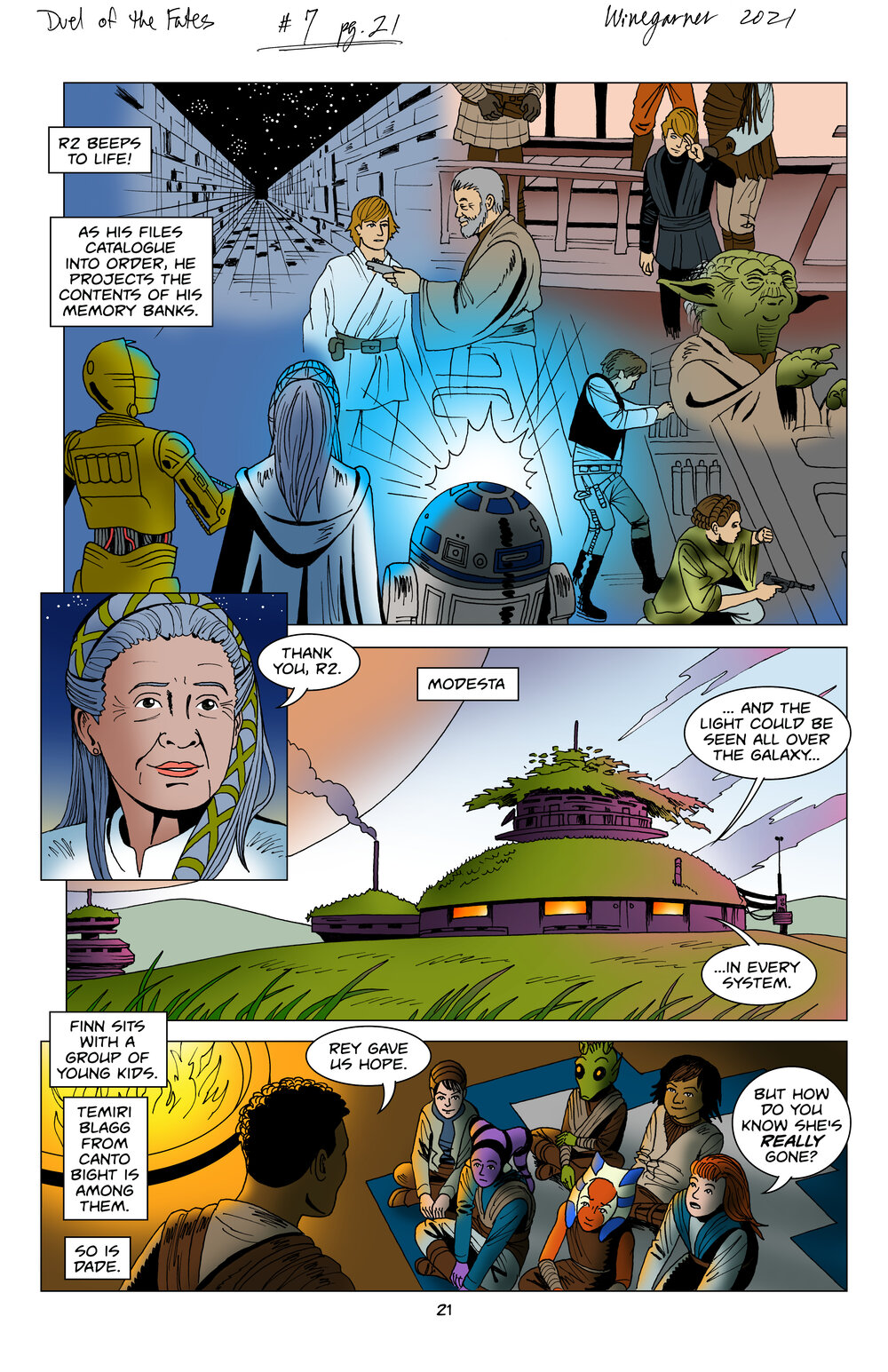 Star Wars: Duel of the Fates (2020-2021) issue 7 - Page 22