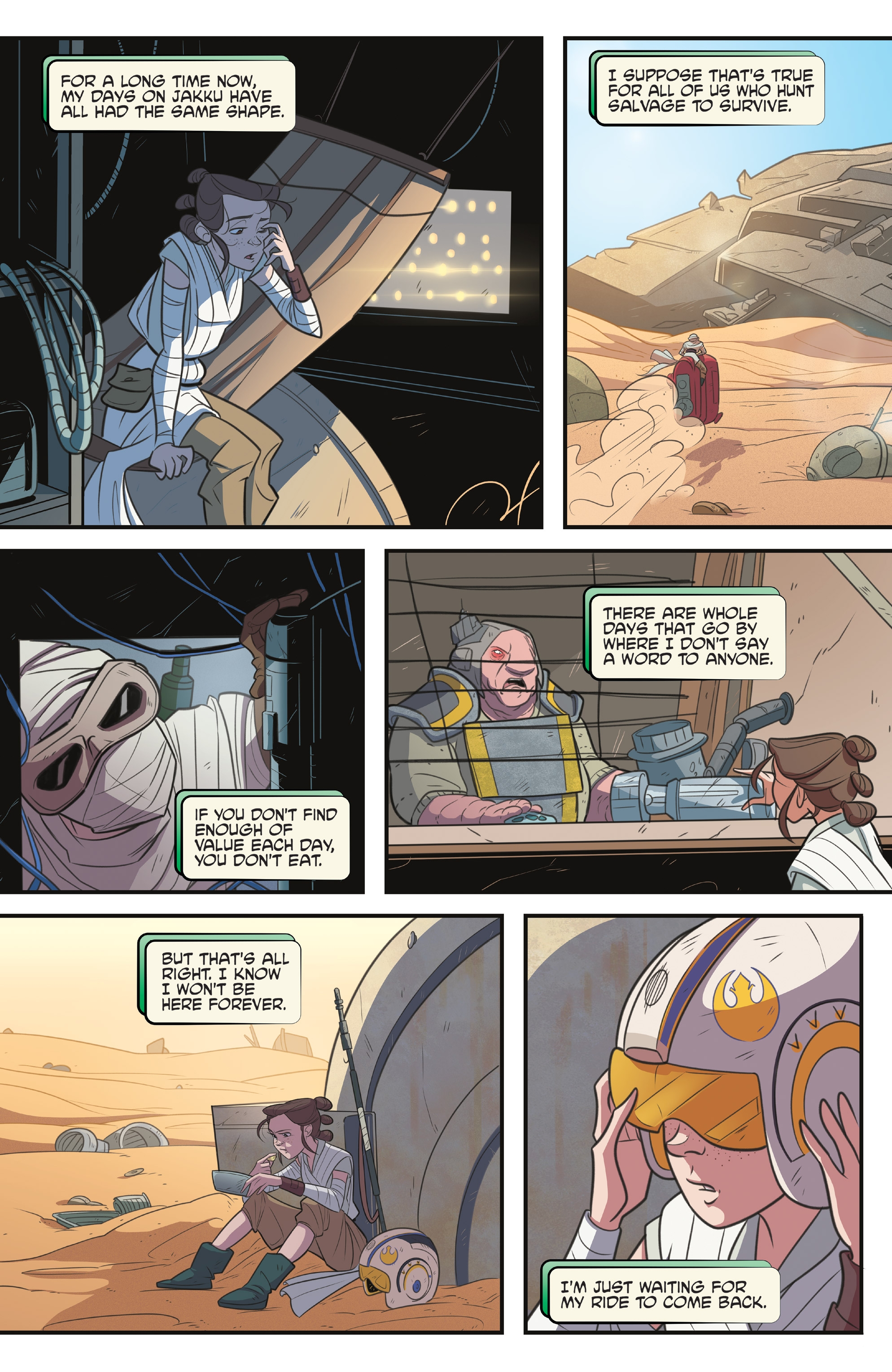 Star Wars: Forces of Destiny—Rey (2018): Chapter 1 - Page 3