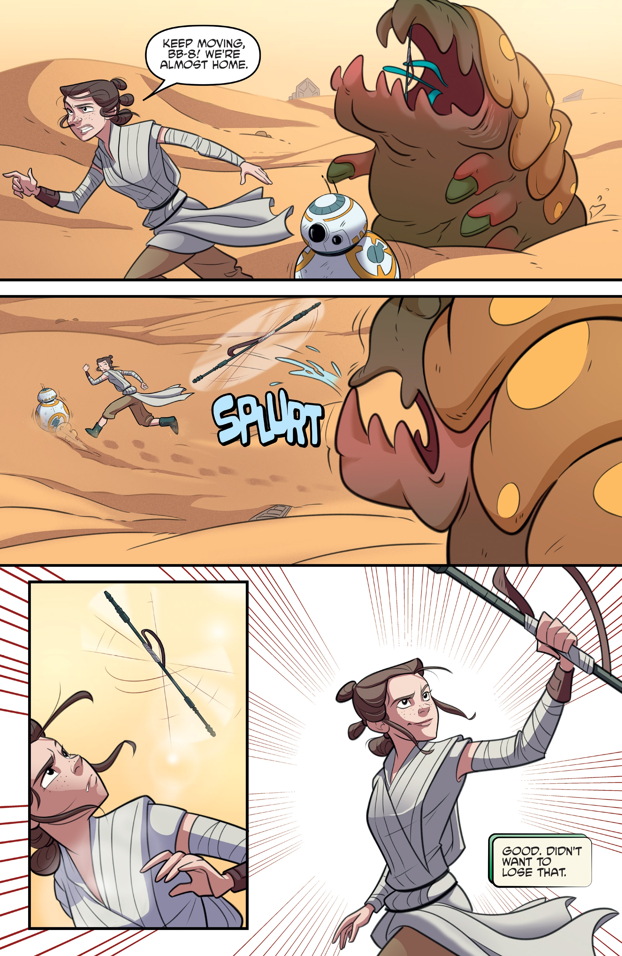 Star Wars: Forces of Destiny—Rey (2018) issue 1 - Page 7