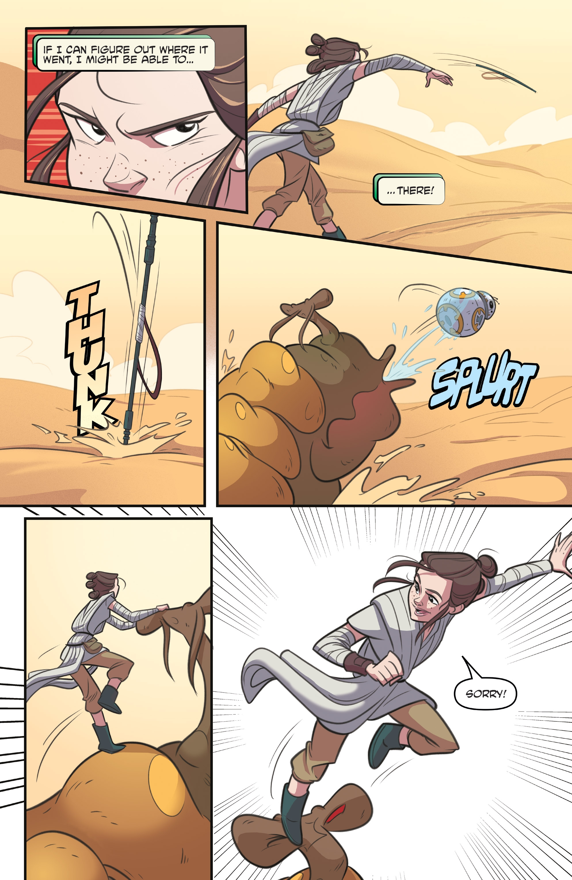 Star Wars: Forces of Destiny—Rey (2018) issue 1 - Page 9