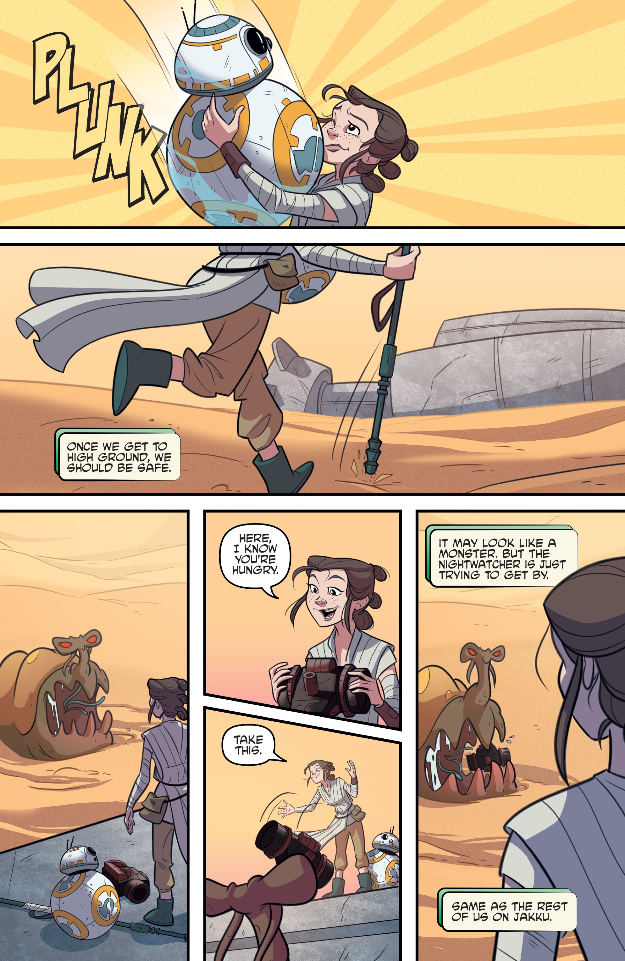 Star Wars: Forces of Destiny—Rey (2018) issue 1 - Page 10