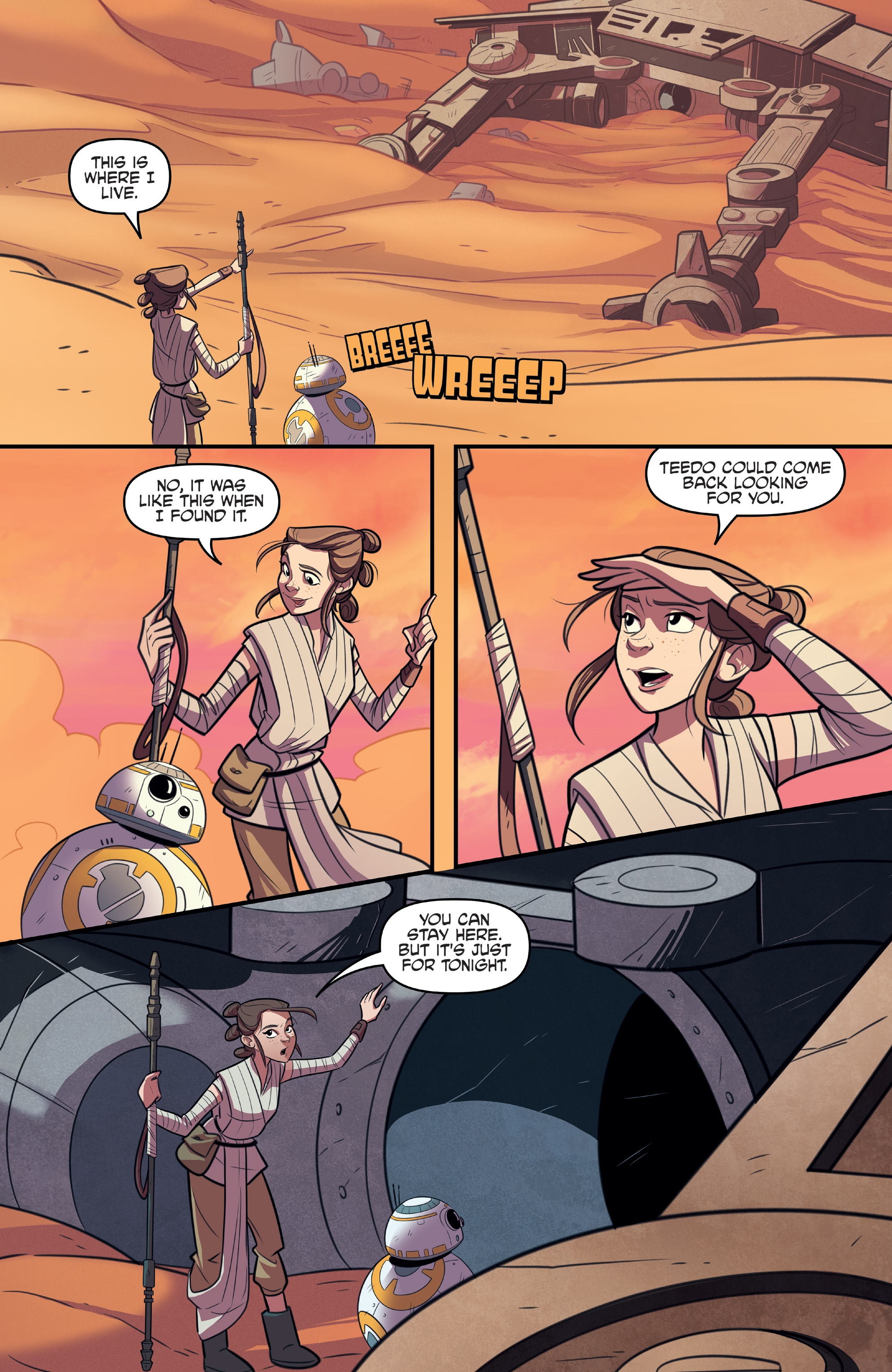 Star Wars: Forces of Destiny—Rey (2018) issue 1 - Page 11