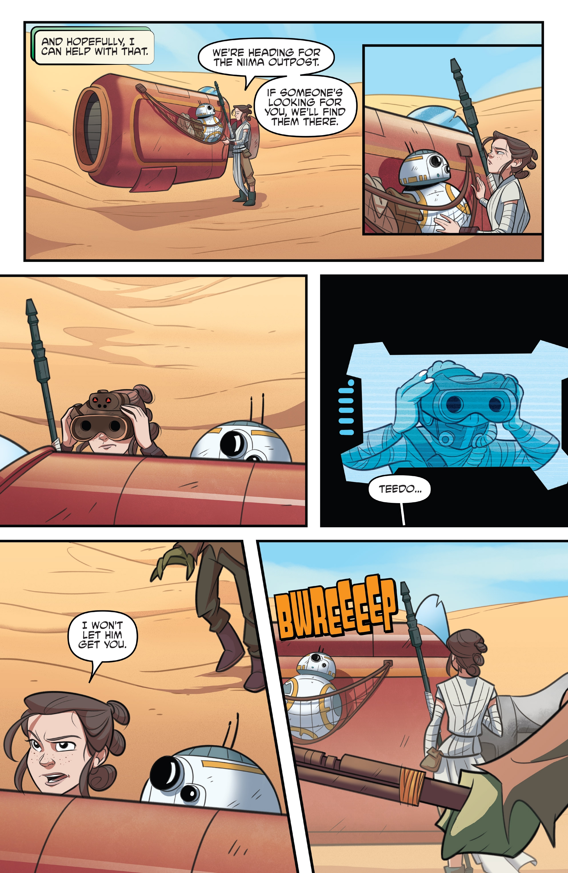 Star Wars: Forces of Destiny—Rey (2018) issue 1 - Page 15