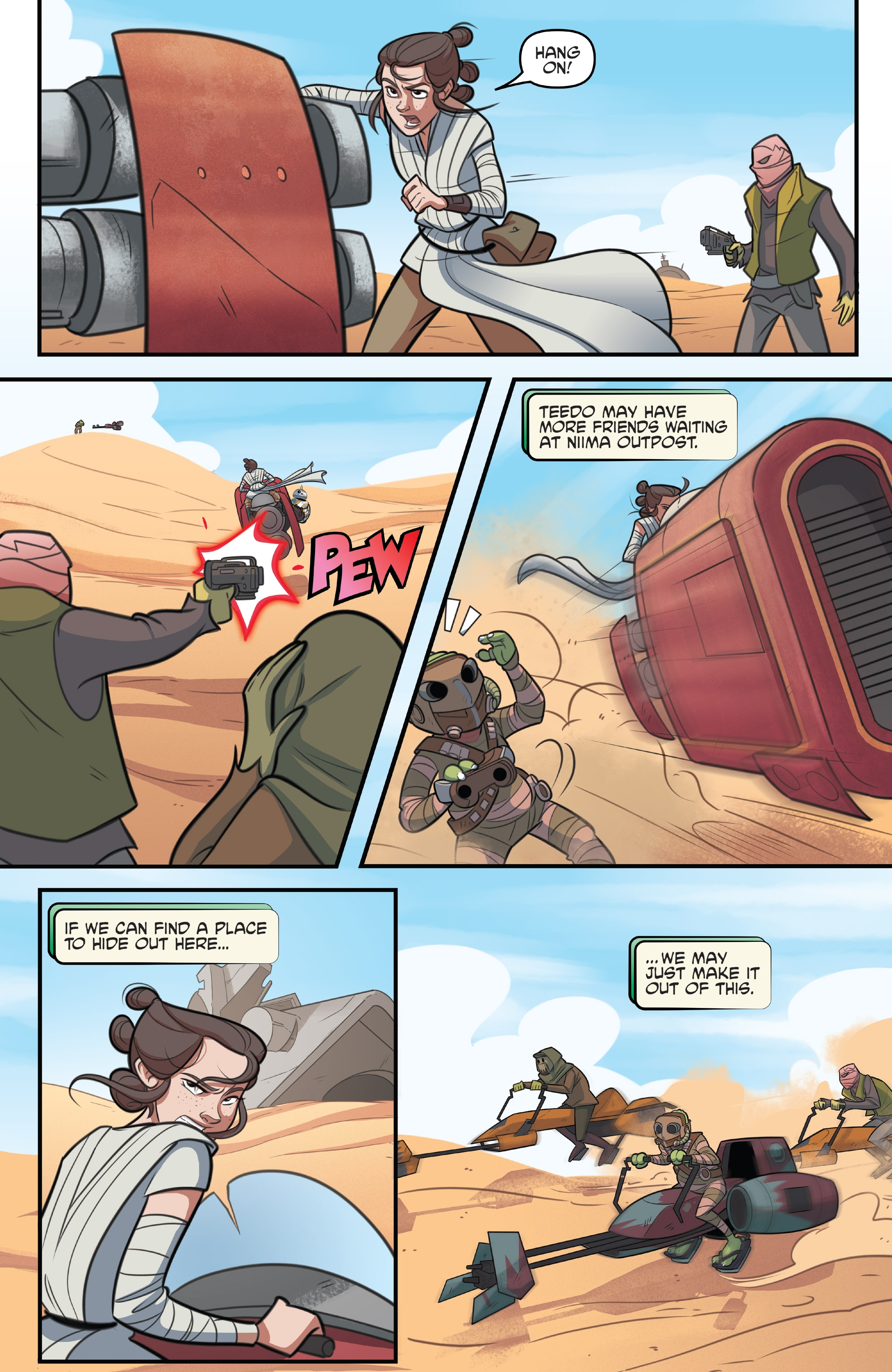 Star Wars: Forces of Destiny—Rey (2018) issue 1 - Page 17