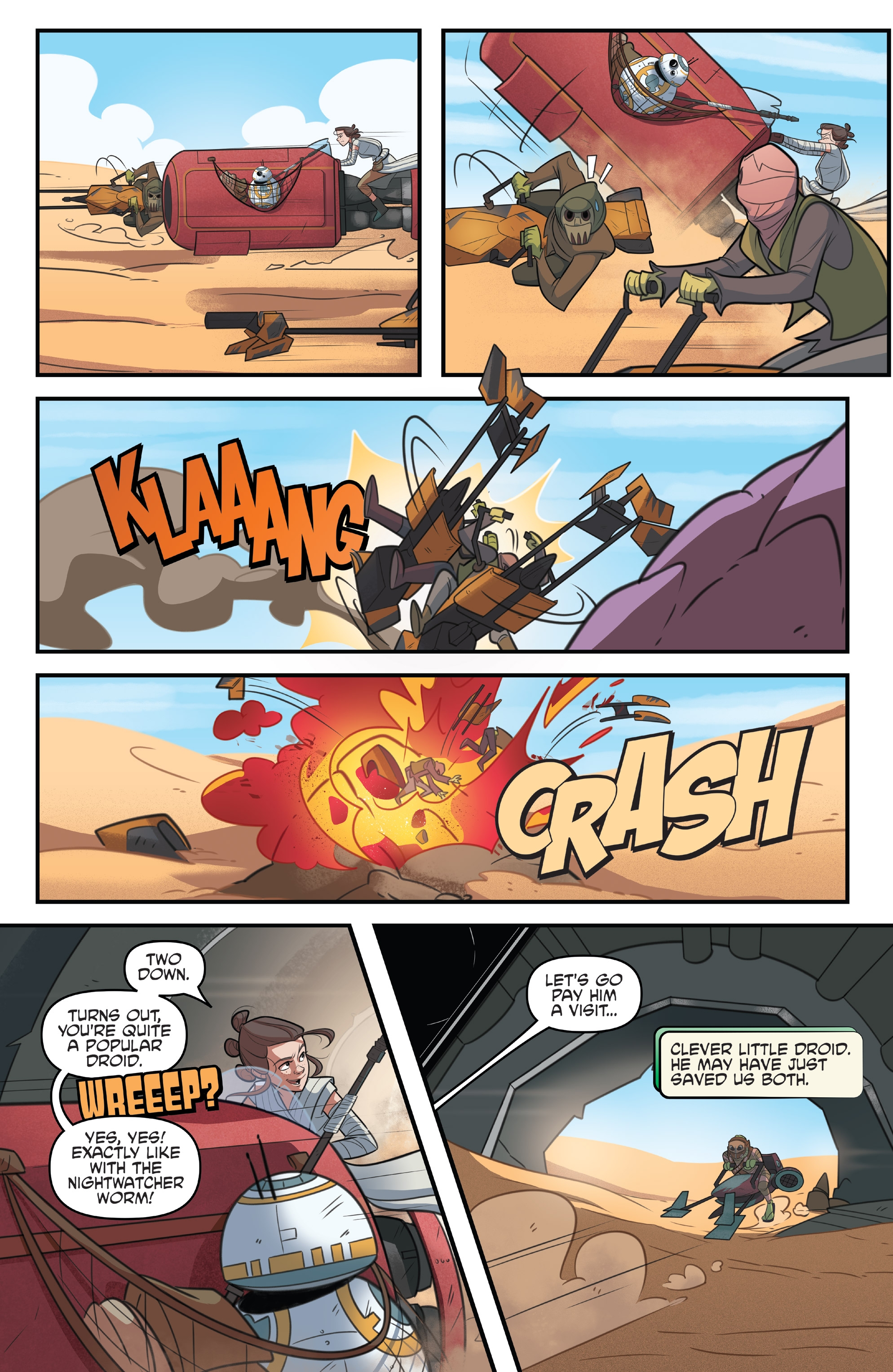 Star Wars: Forces of Destiny—Rey (2018) issue 1 - Page 18