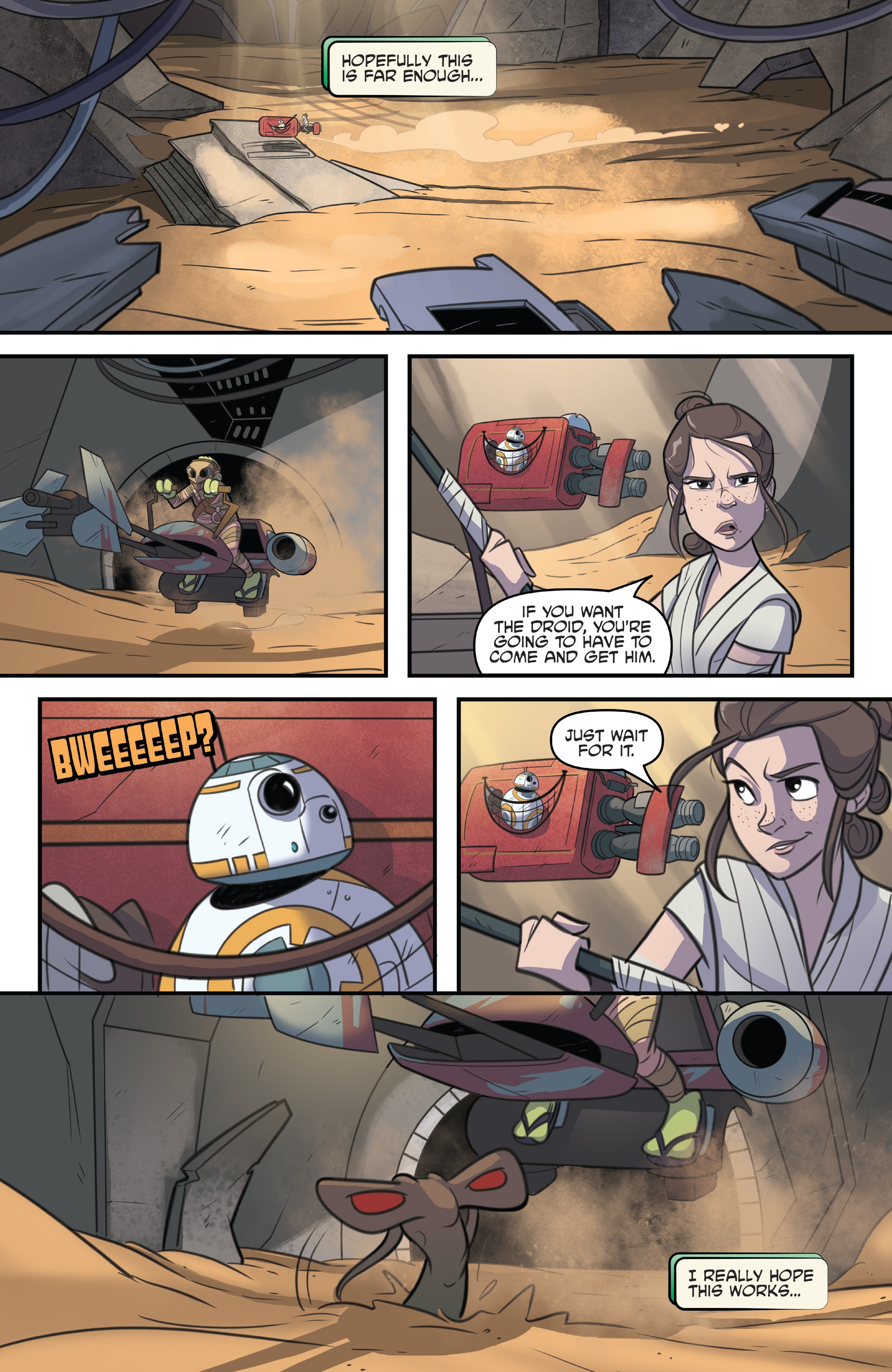 Star Wars: Forces of Destiny—Rey (2018) issue 1 - Page 20