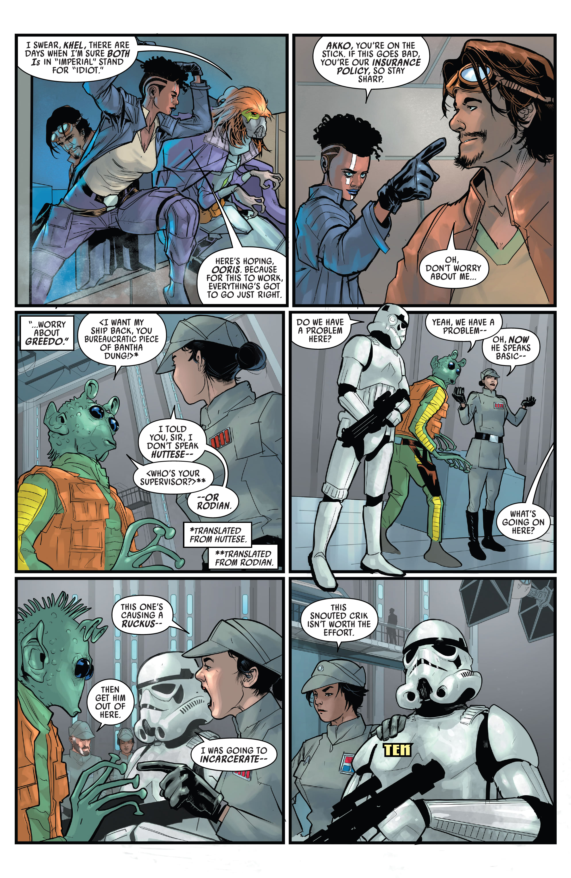 Star Wars: Han Solo & Chewbacca (2022-) issue 6 - Page 9