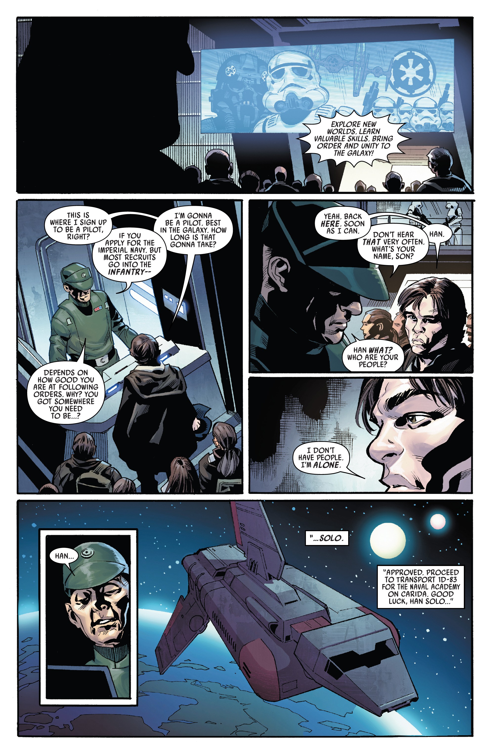 Star Wars: Han Solo - Imperial Cadet (2018-) issue 1 - Page 11