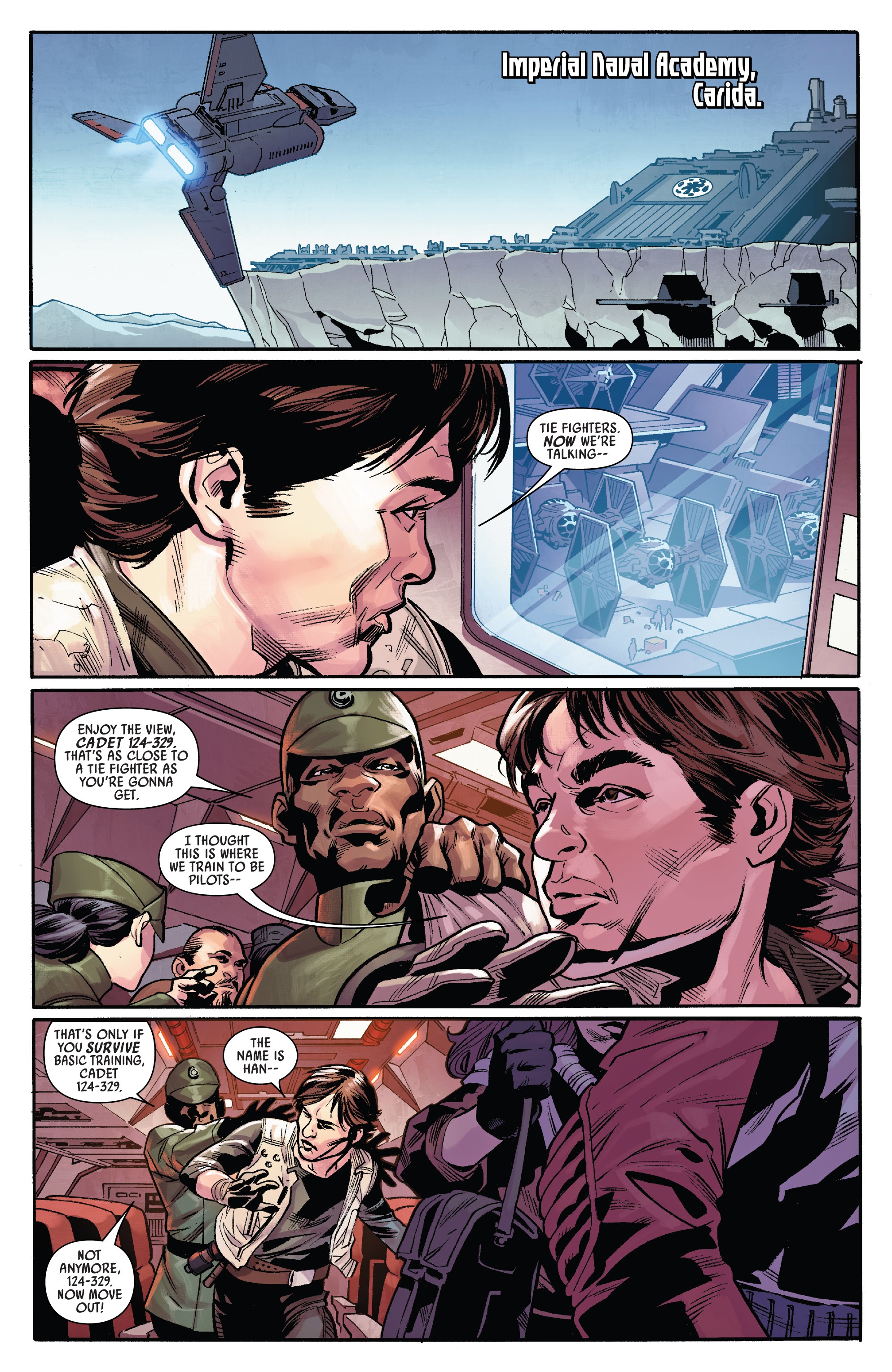 Star Wars: Han Solo - Imperial Cadet (2018-) issue 1 - Page 12