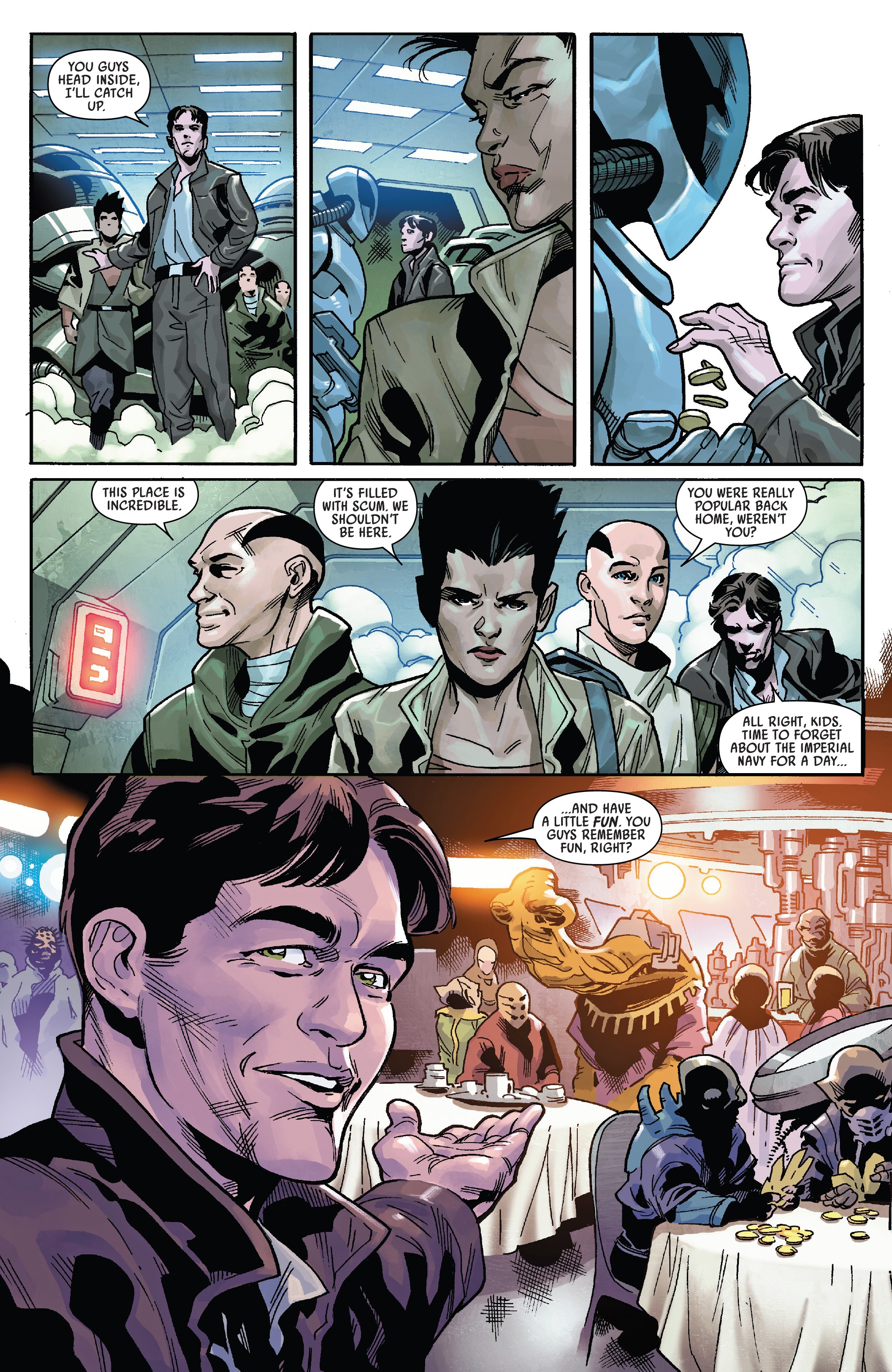 Star Wars: Han Solo - Imperial Cadet (2018-) issue 3 - Page 11