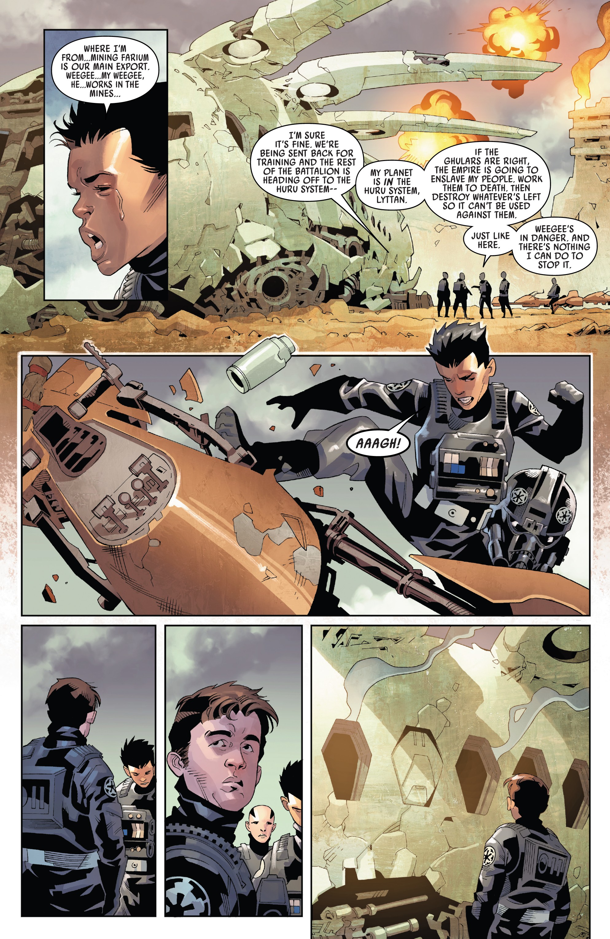 Star Wars: Han Solo - Imperial Cadet (2018-) issue 5 - Page 15