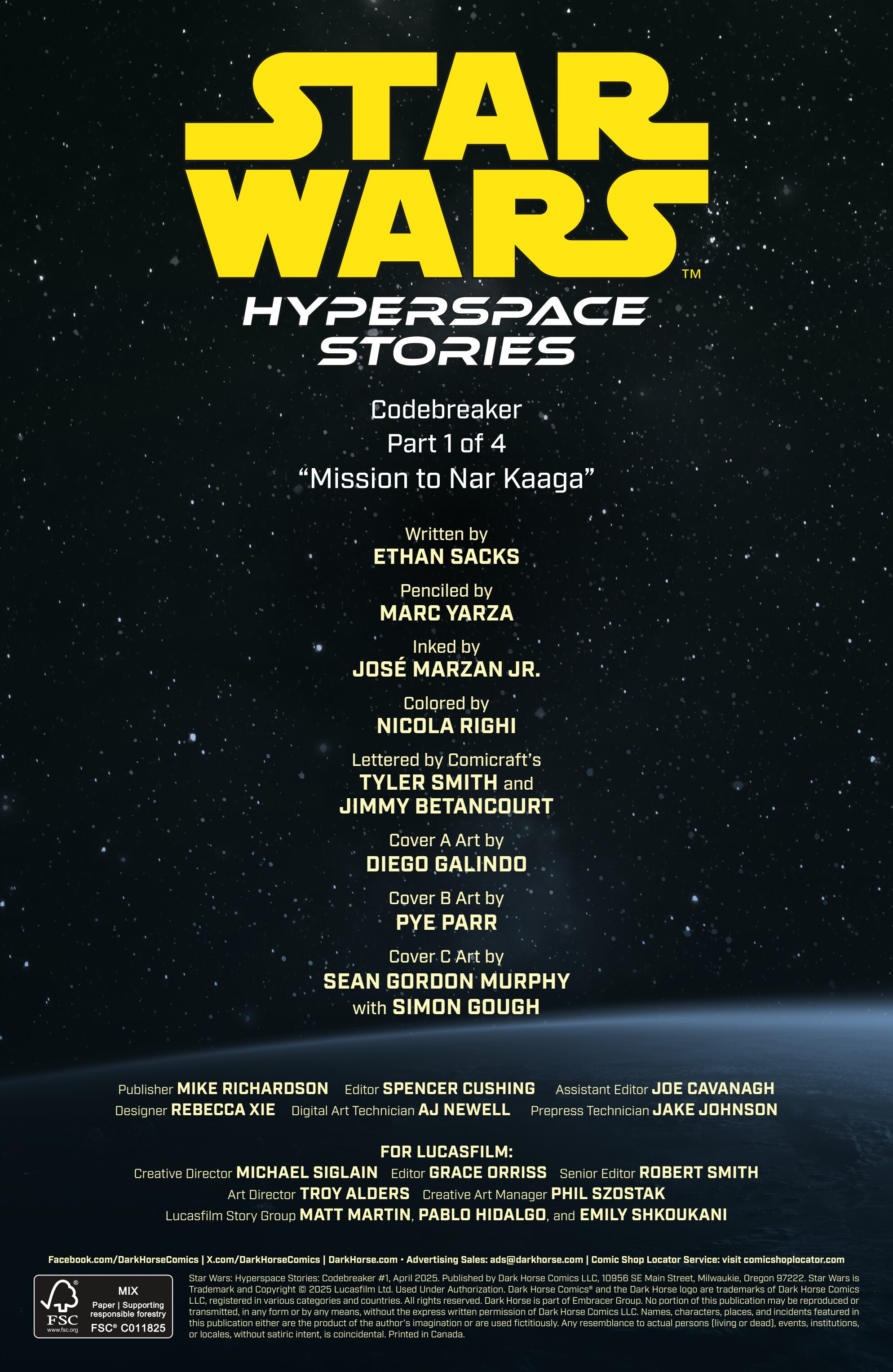 Star Wars: Hyperspace Stories – Codebreaker (2025-): Chapter 1 - Page 2