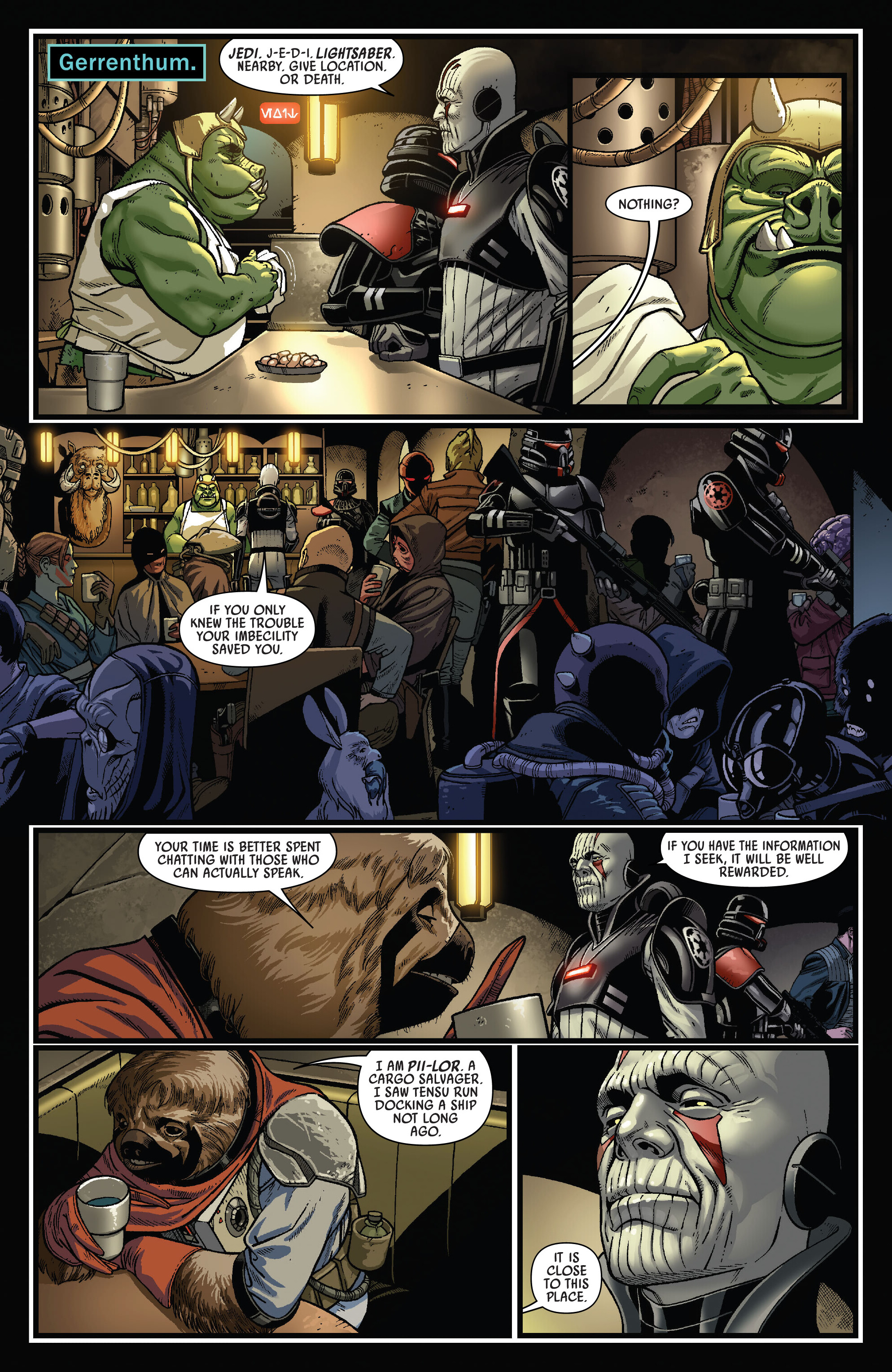 Star Wars: Inquisitors (2024-) issue 1 - Page 22