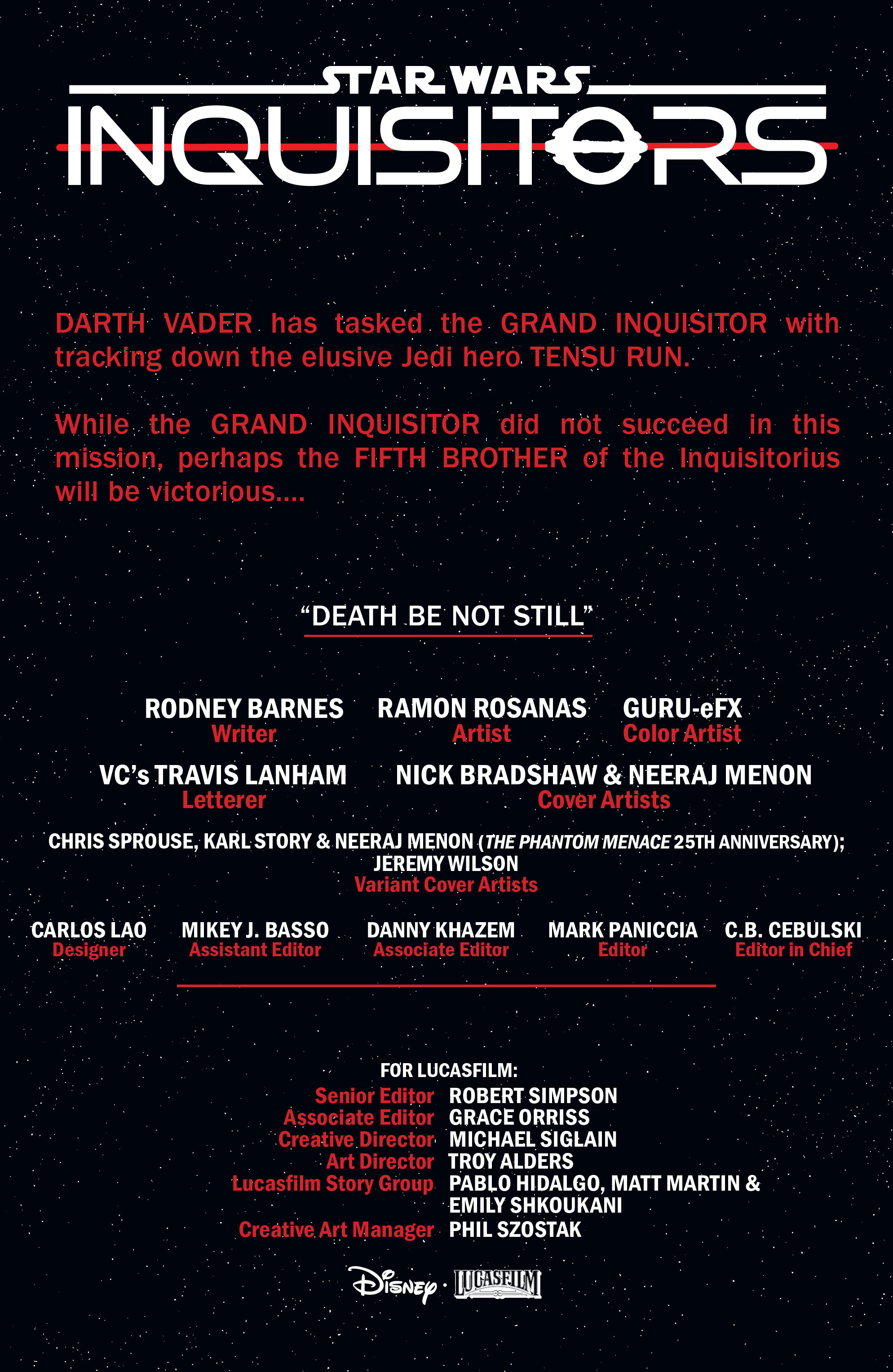 Star Wars: Inquisitors (2024-) issue 2 - Page 2