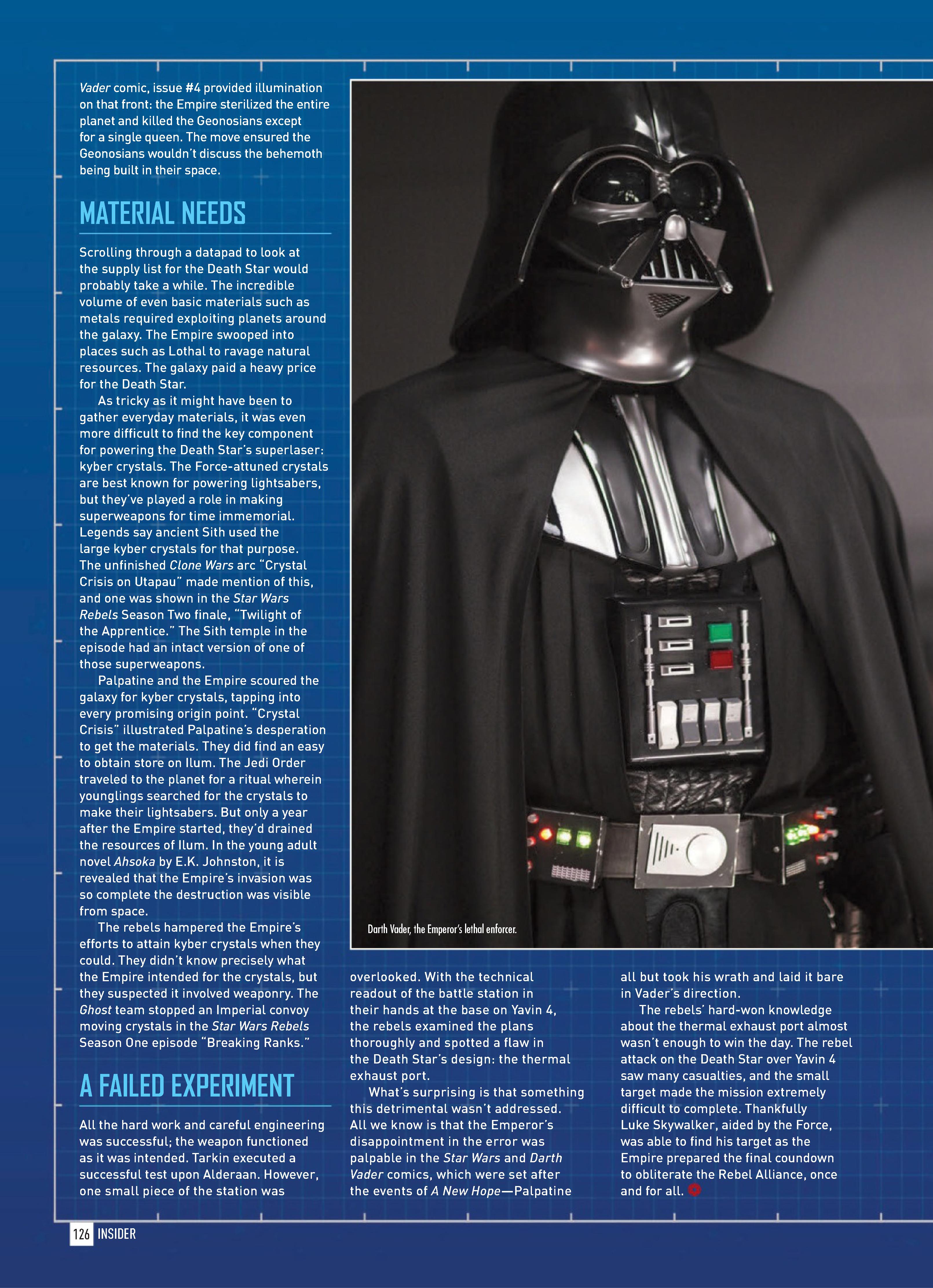 Star Wars Insider 2020 Special Edition issue 1 - Page 126