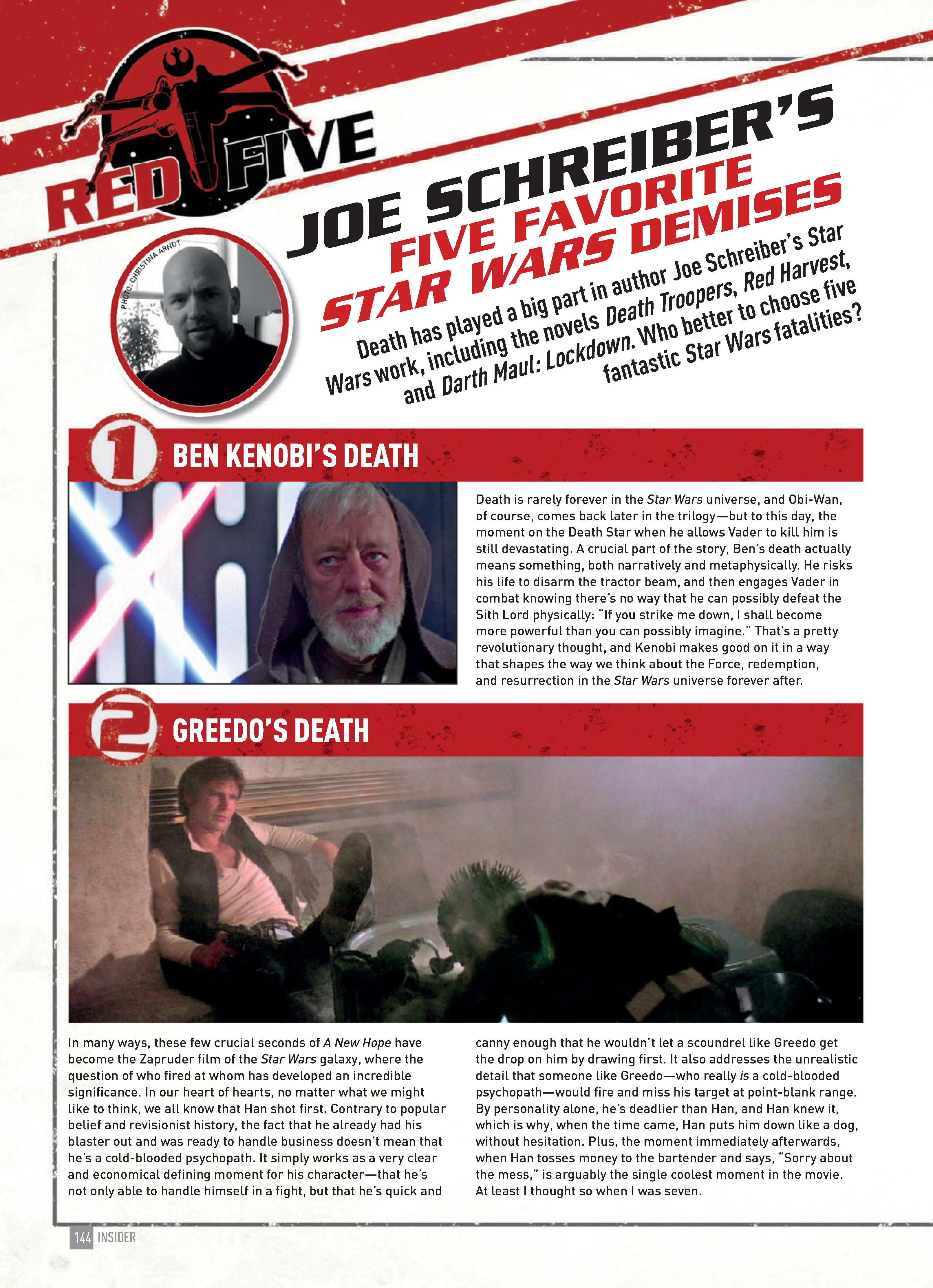 Star Wars Insider 2020 Special Edition issue 1 - Page 144