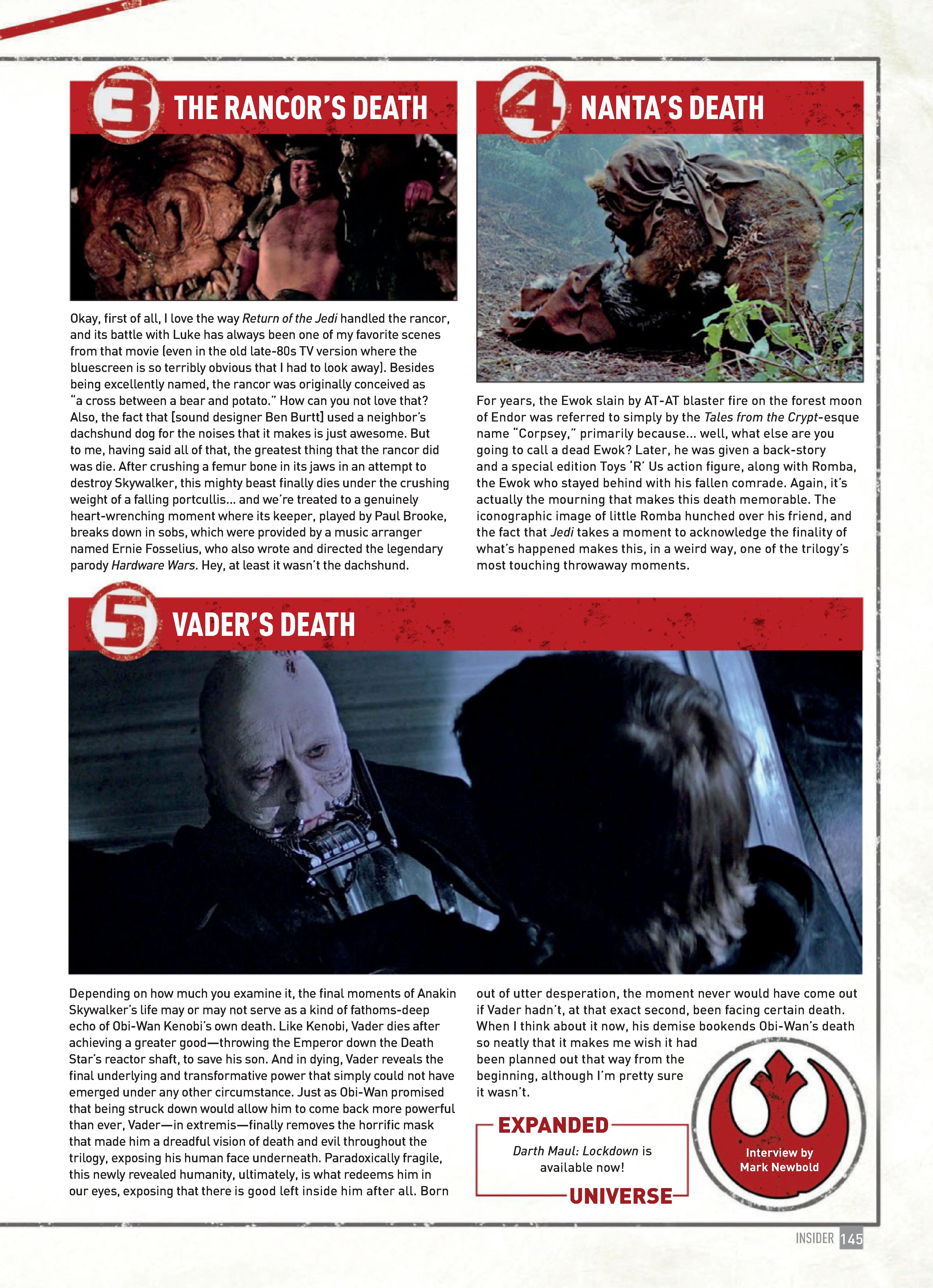 Star Wars Insider 2020 Special Edition issue 1 - Page 145