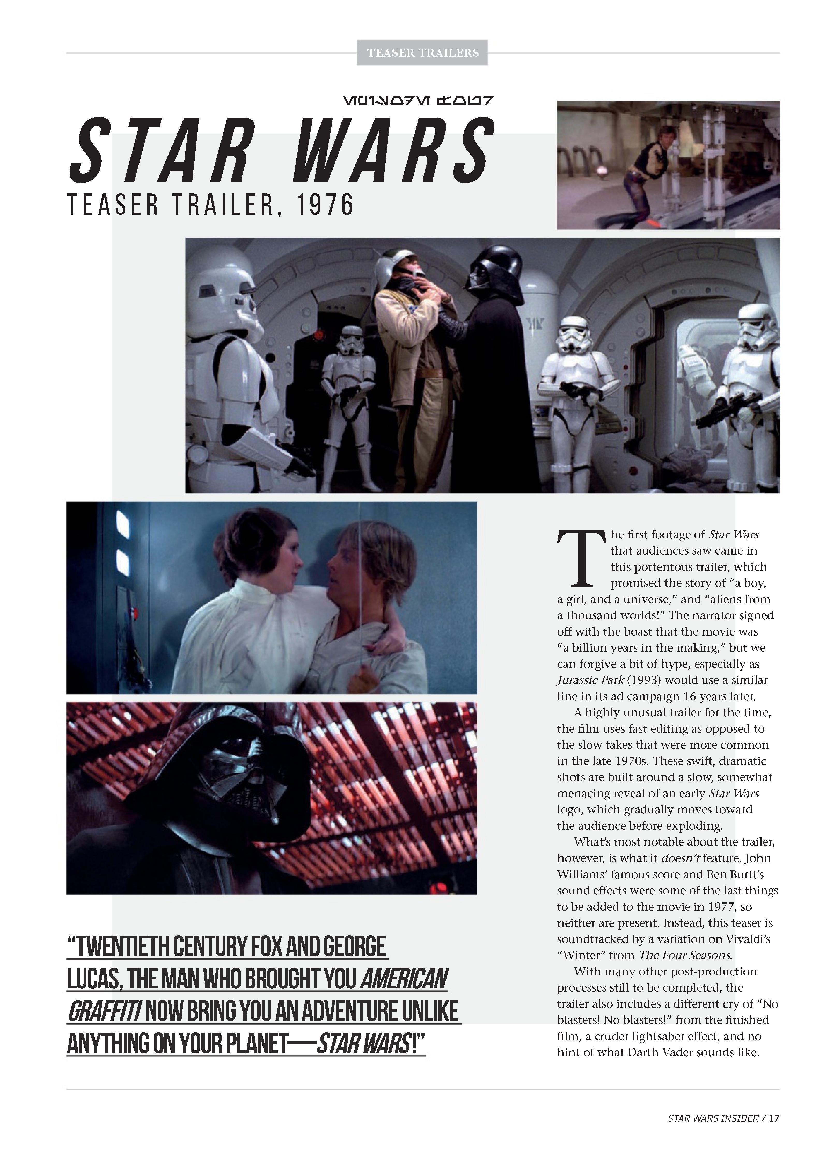 Star Wars Insider 2020 Special Edition issue 1 - Page 17