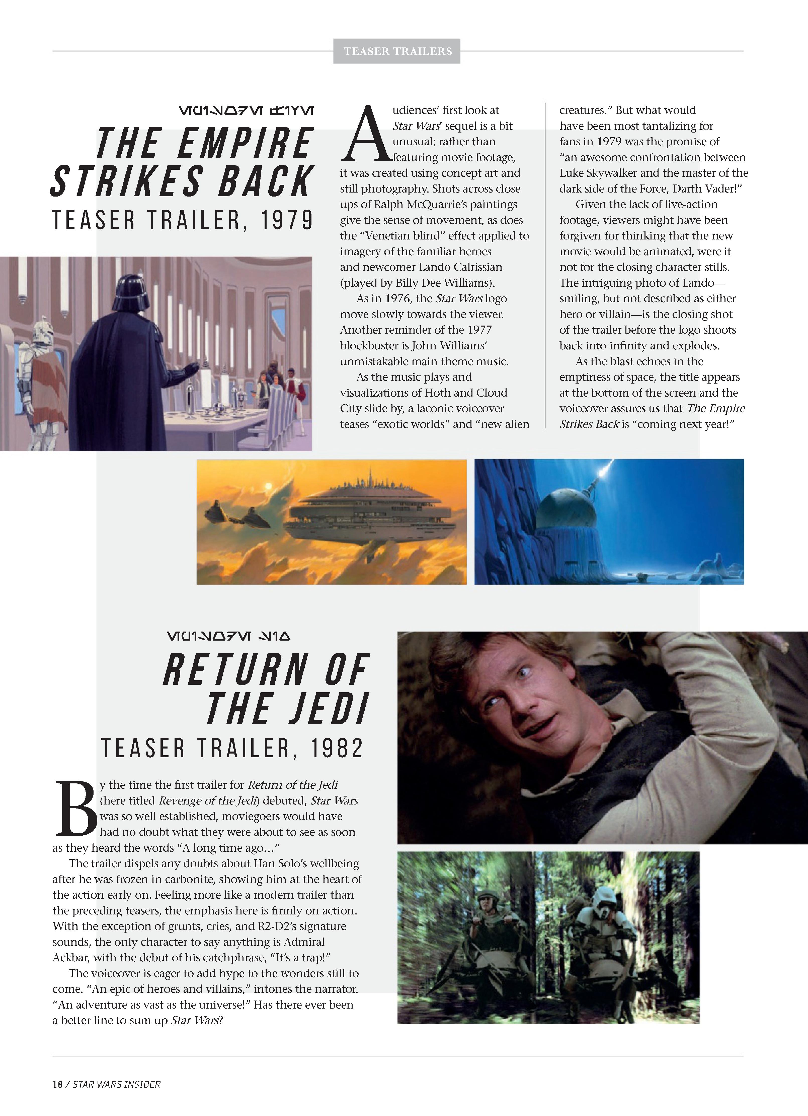 Star Wars Insider 2020 Special Edition issue 1 - Page 18