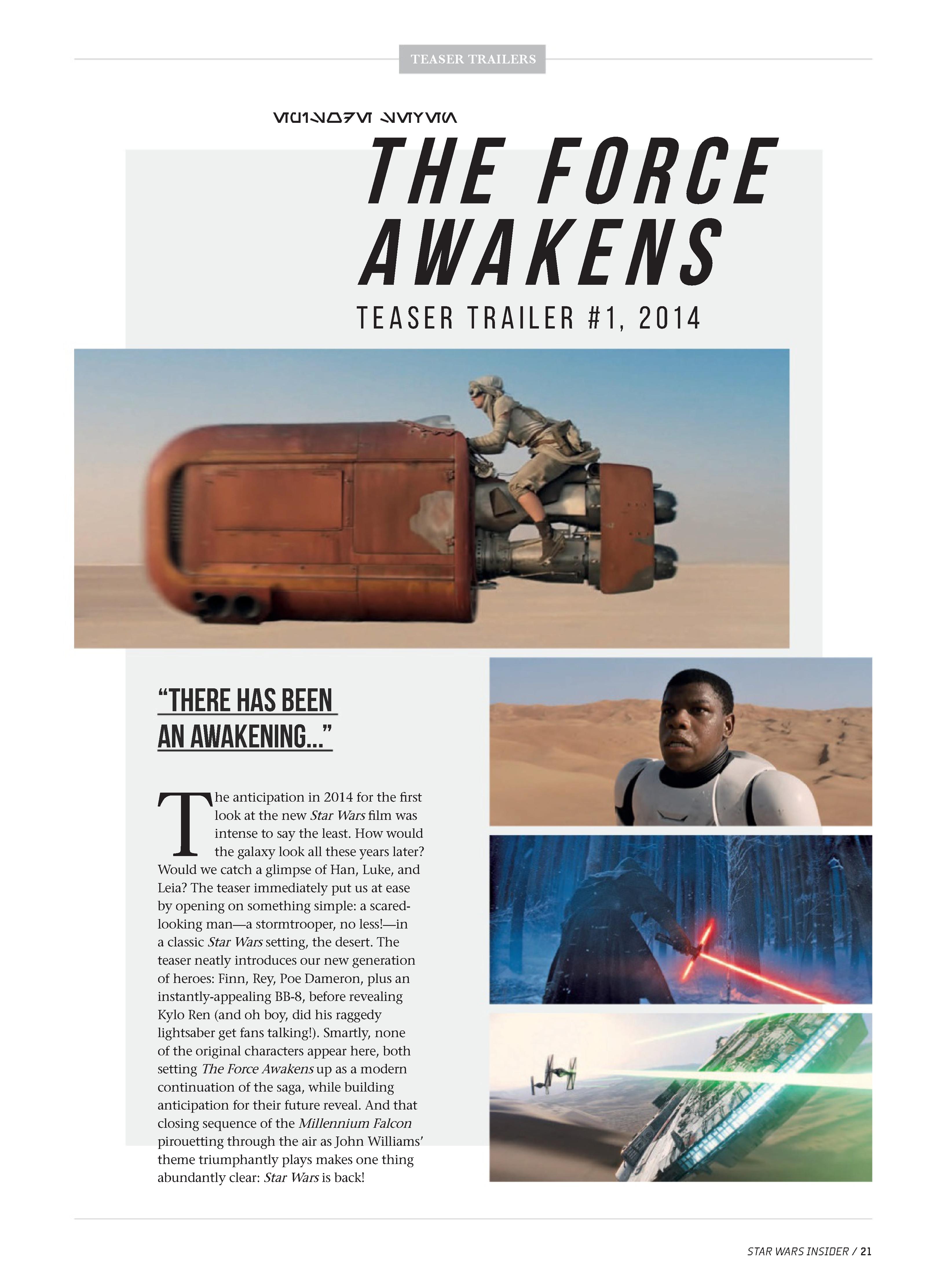 Star Wars Insider 2020 Special Edition issue 1 - Page 21