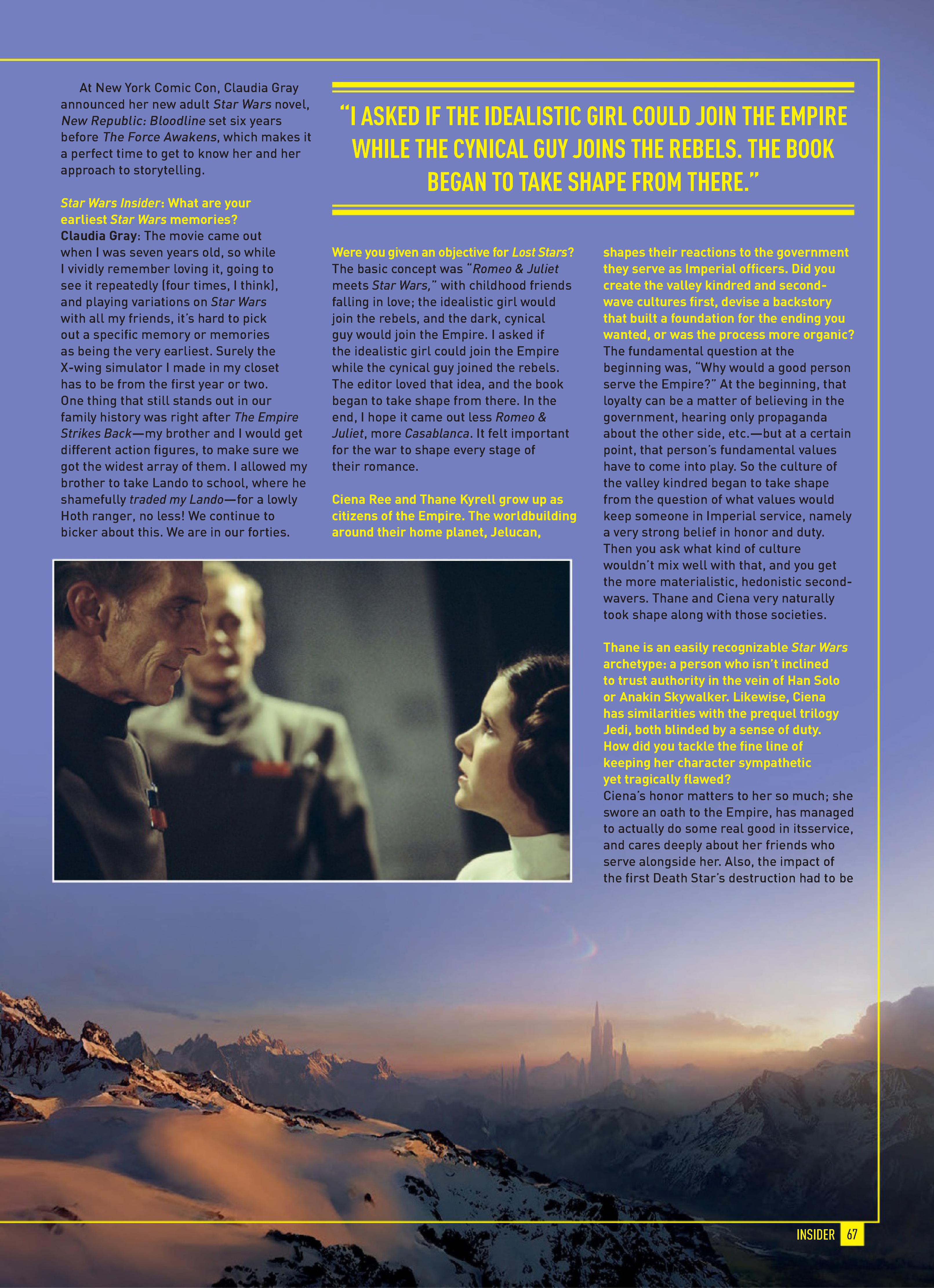 Star Wars Insider 2020 Special Edition issue 1 - Page 67