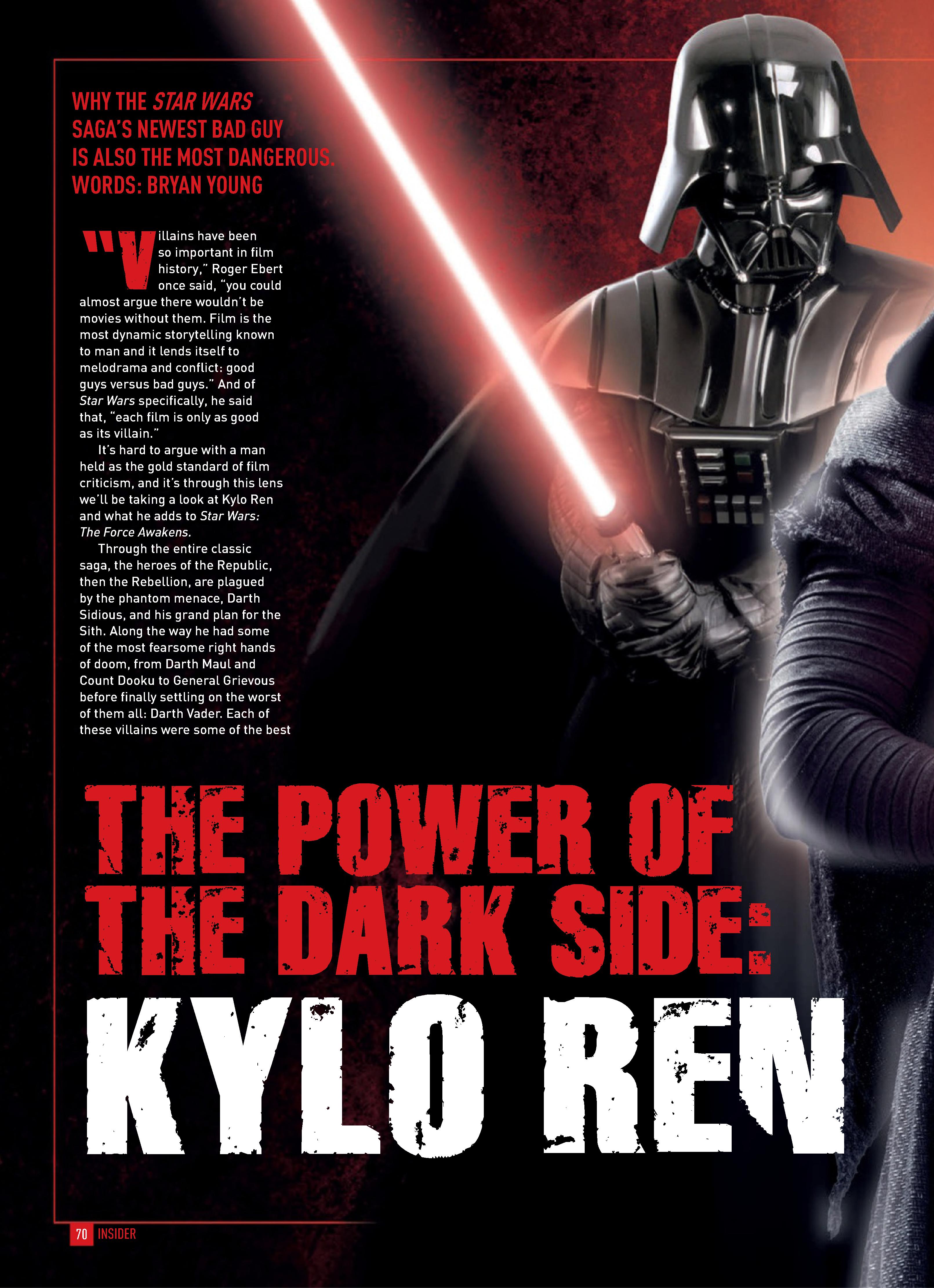 Star Wars Insider 2020 Special Edition issue 1 - Page 70